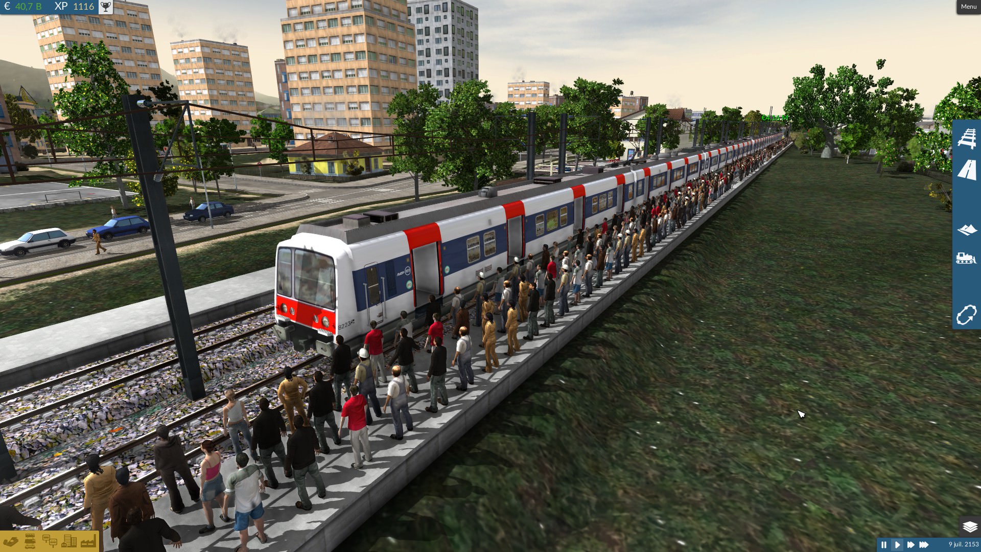 Z8100 at rush hour