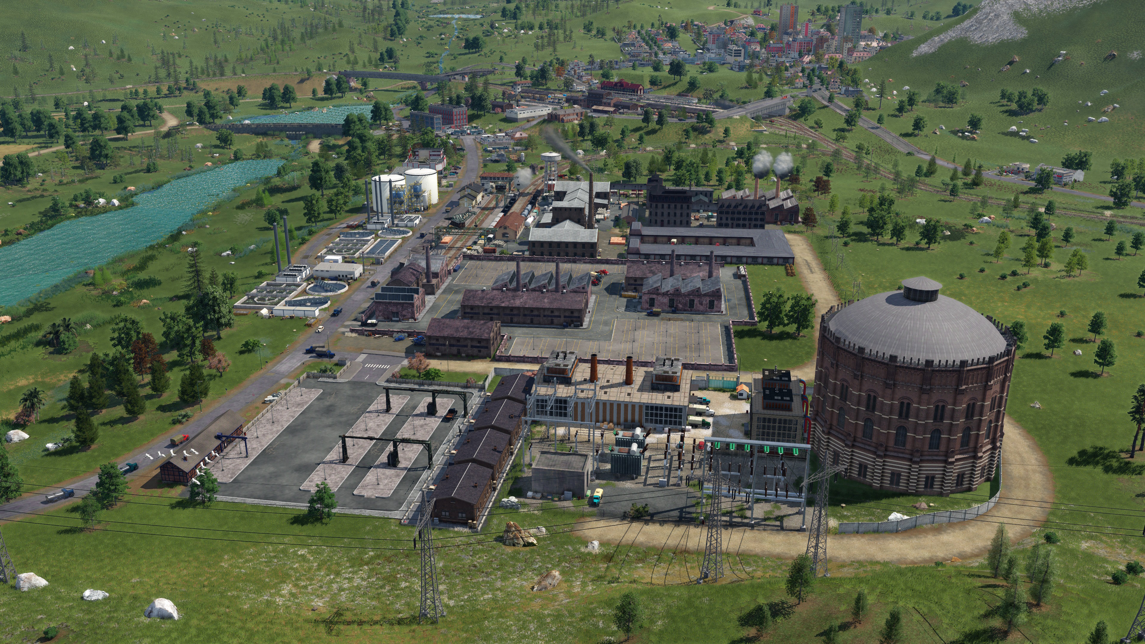 Industri near Buckingham year 1945