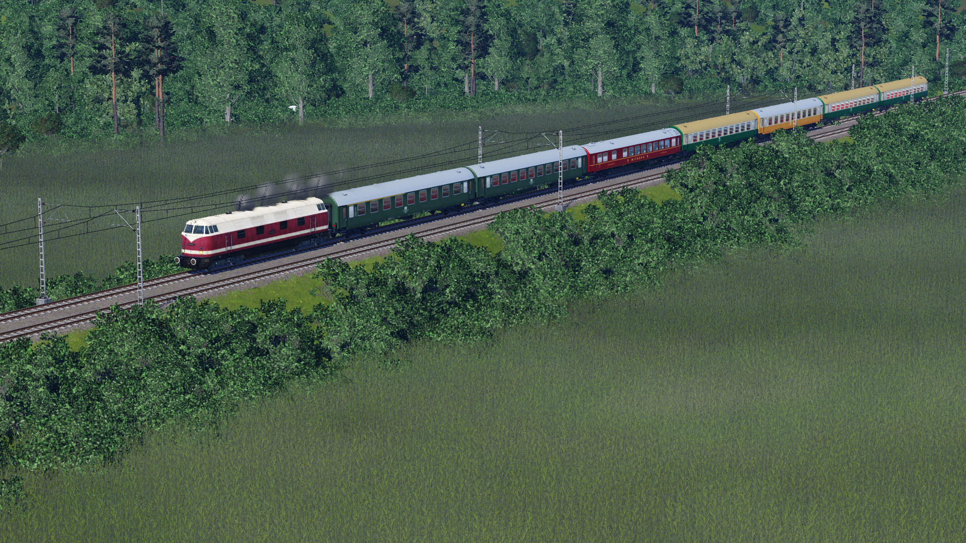 Historischer Dieselsonderzug