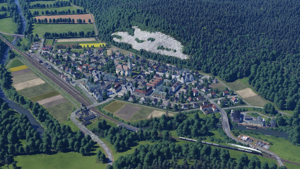 Luftbild Steinbach
