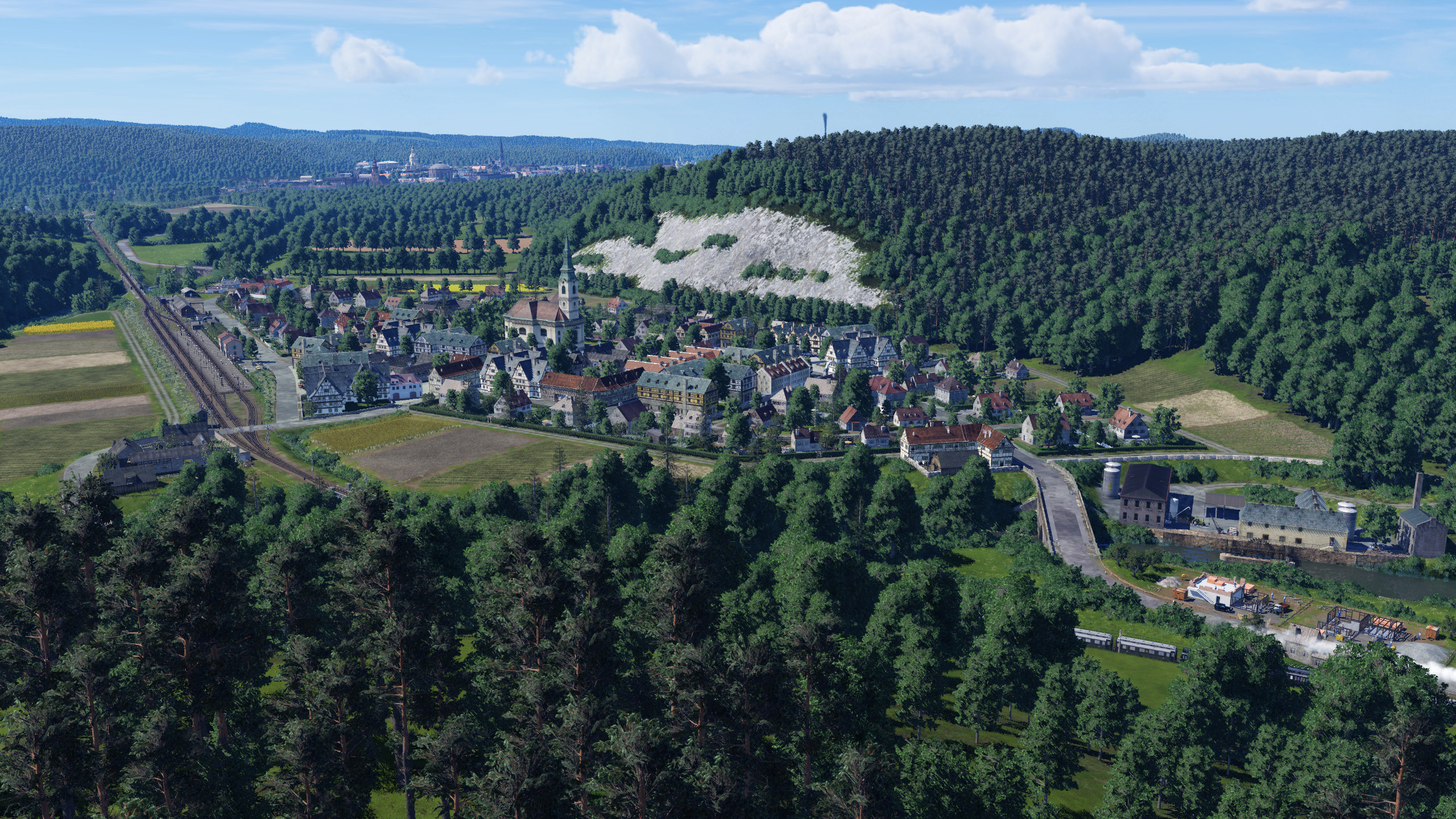 Blick von der Steinkuppe