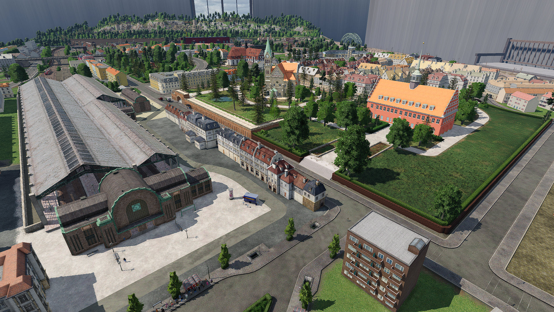Impressionen Modelleisenbahnplatte - 04