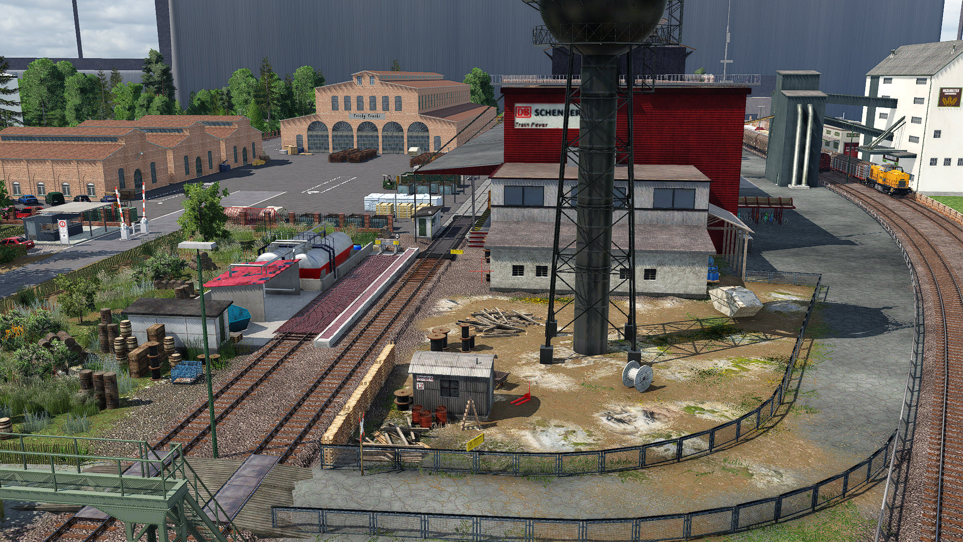 Impressionen Modelleisenbahnplatte - 13