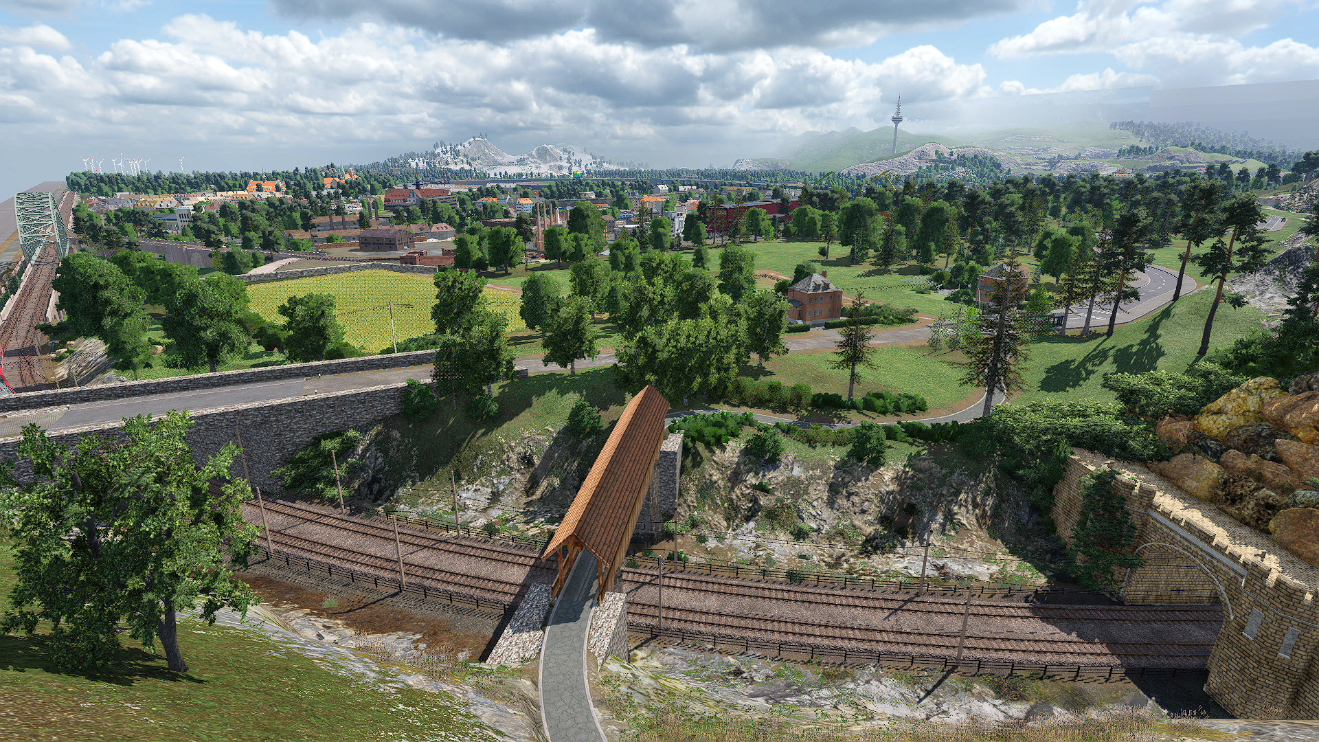 Impressionen Modelleisenbahnplatte - 05