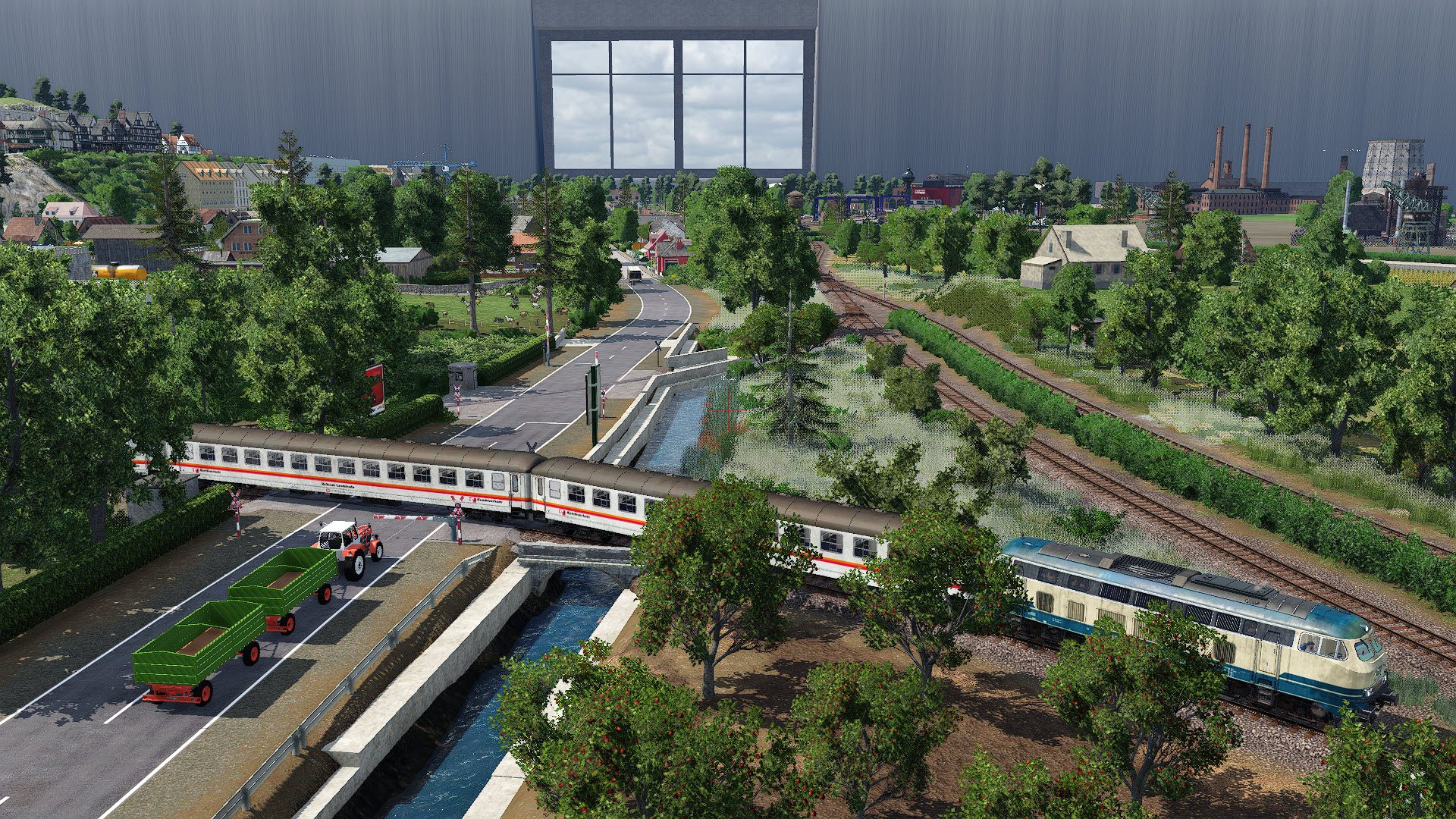 Impressionen Modelleisenbahnplatte - 11