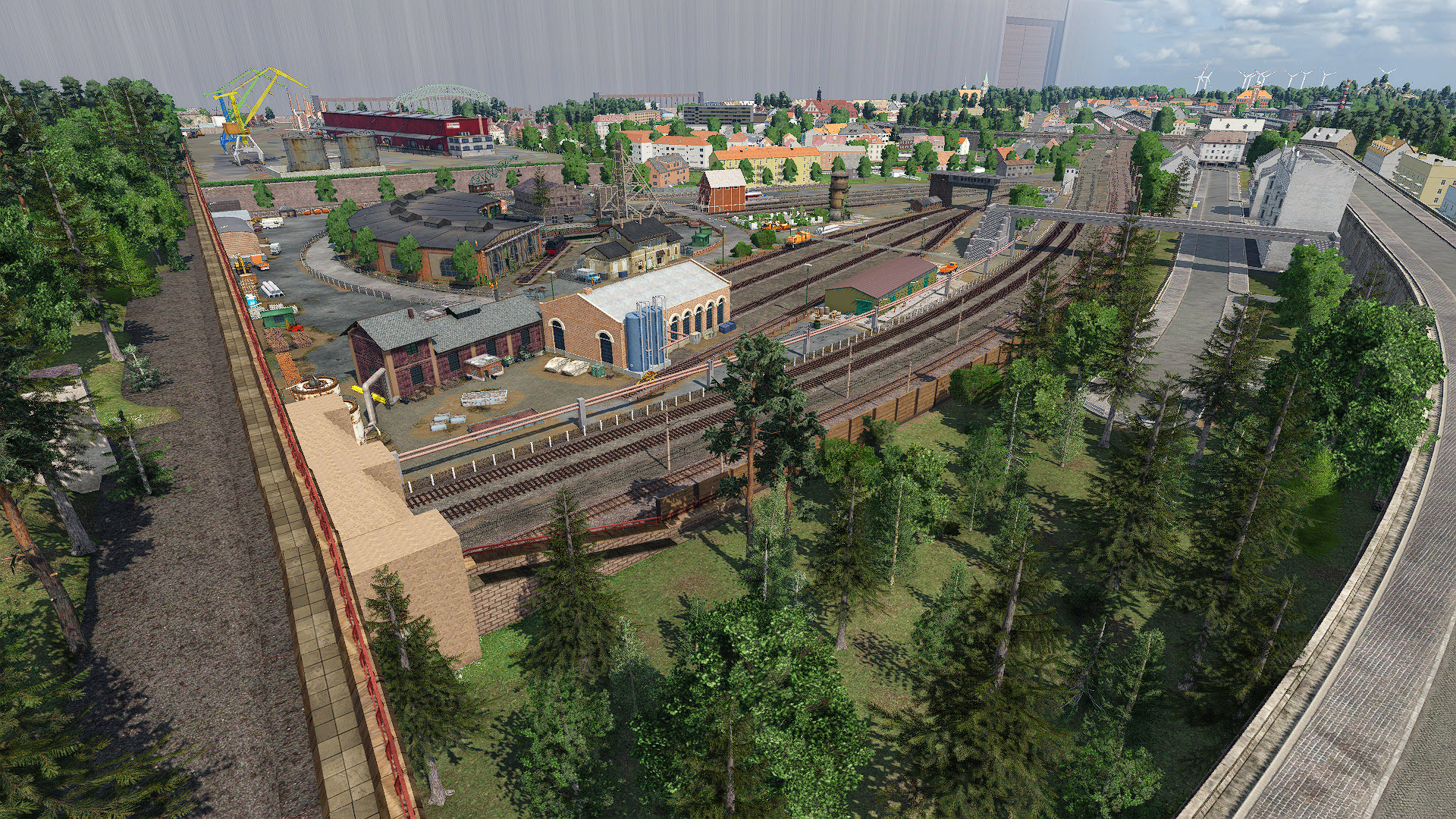 Impressionen Modelleisenbahnplatte - 02