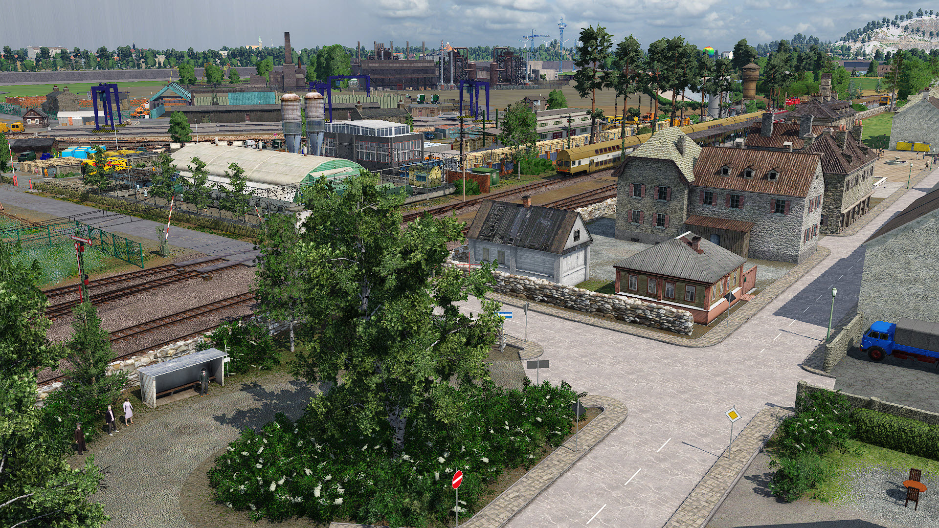 Impressionen Modelleisenbahnplatte - 12