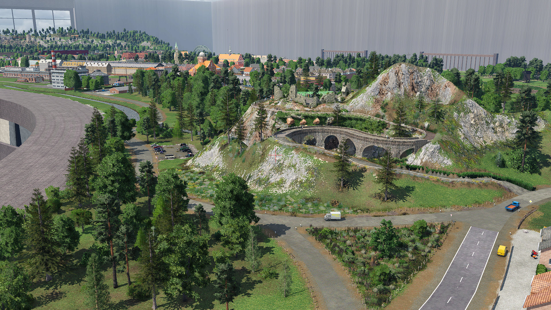 Impressionen Modelleisenbahnplatte - 06