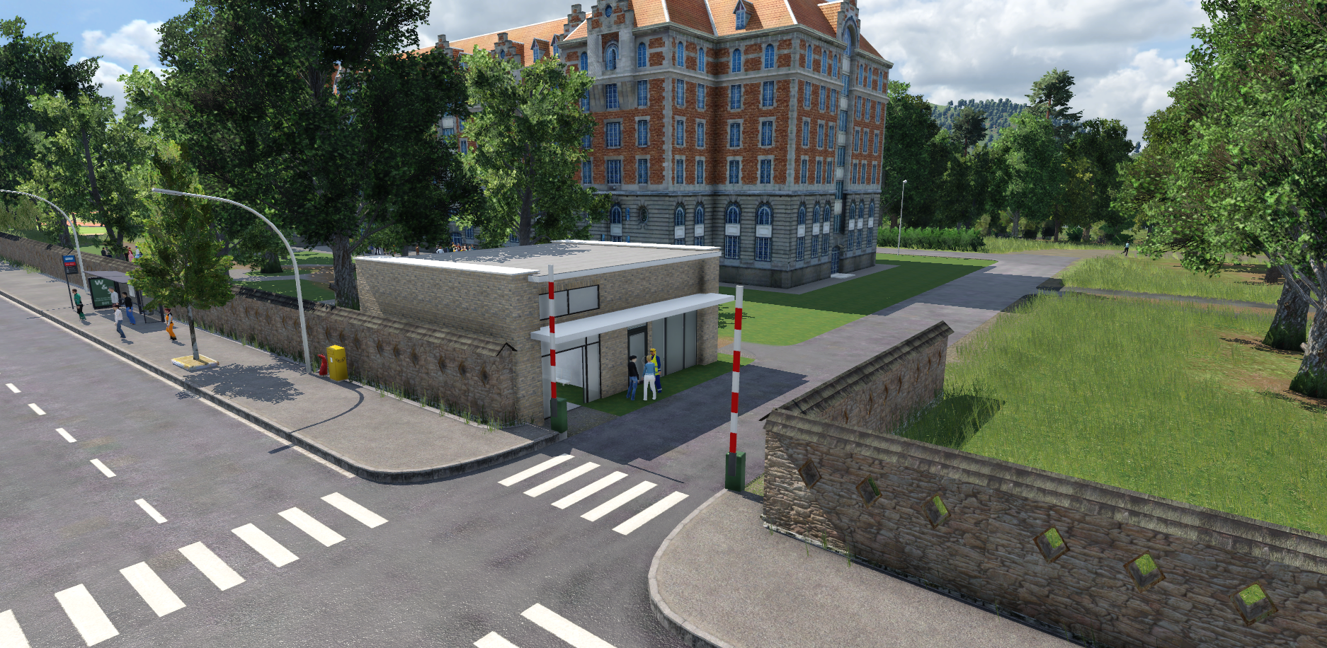 Campus Haupteingang