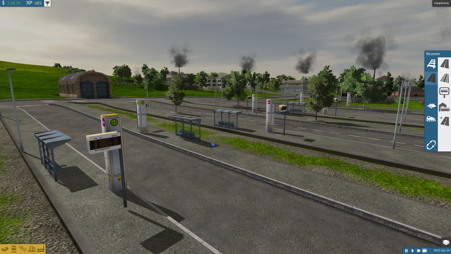 Berliner Bus/Tramhaltestelle - WIP