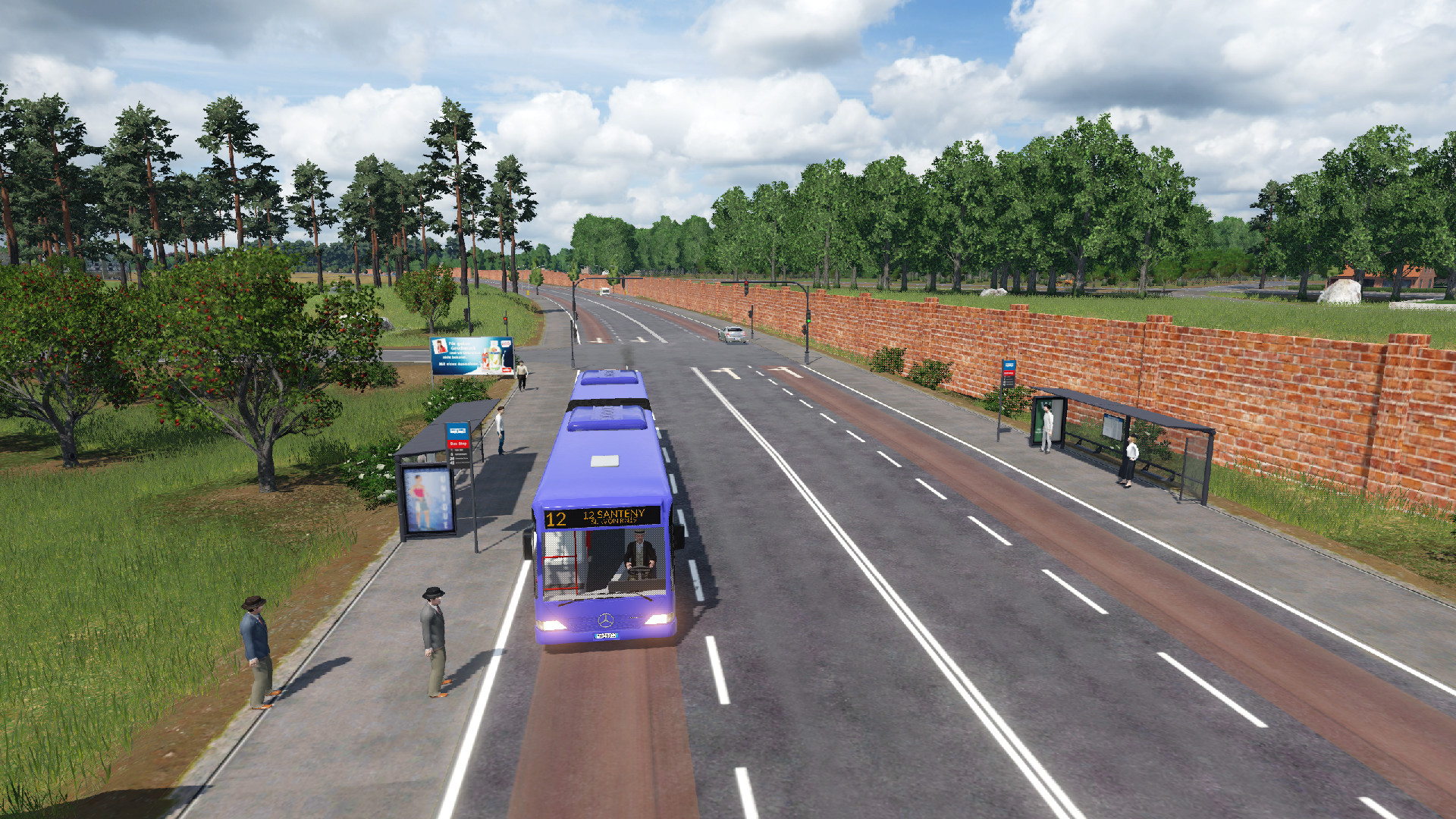 BUS 12 IN VILLECRESNES (FRANCE)