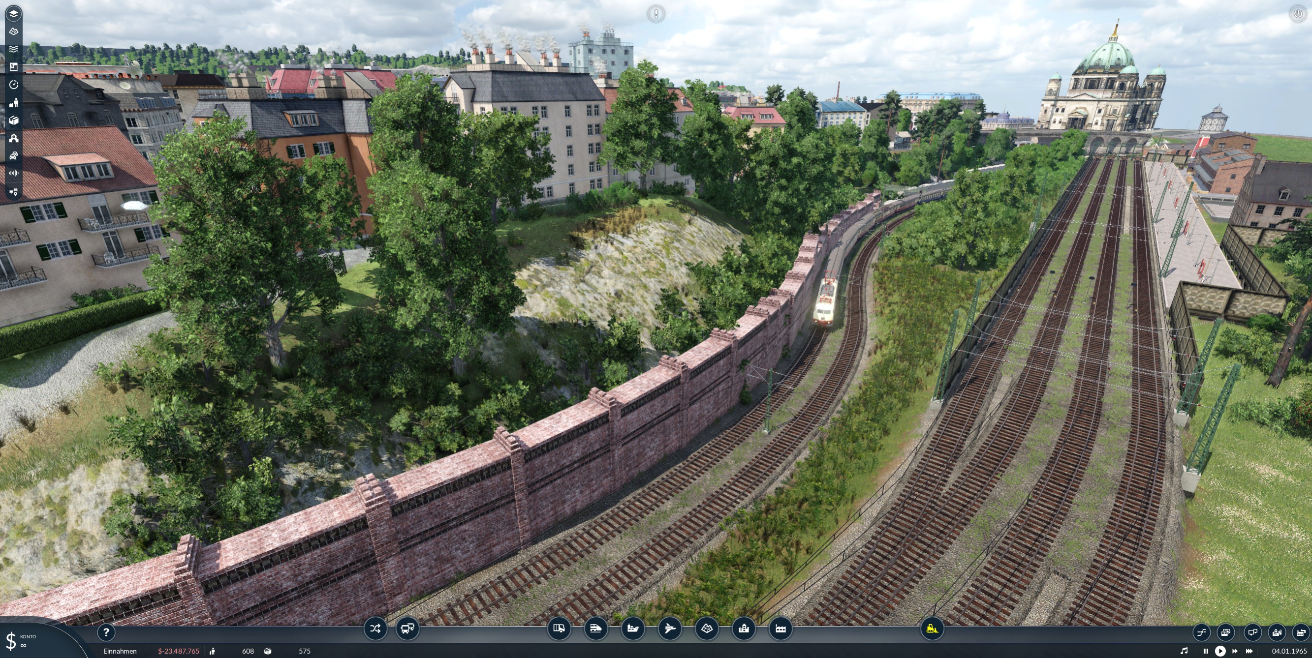 next work, Model Railway: "Bergstraße"