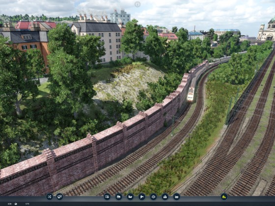 next work, Model Railway: "Bergstraße"