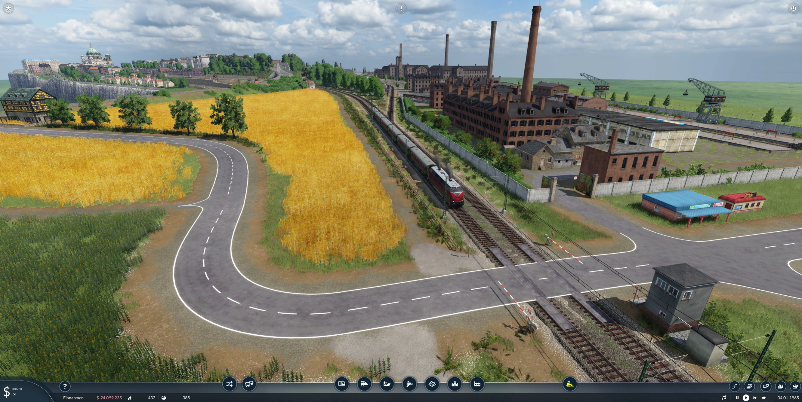 next work, Model Railway: "Bergstraße"