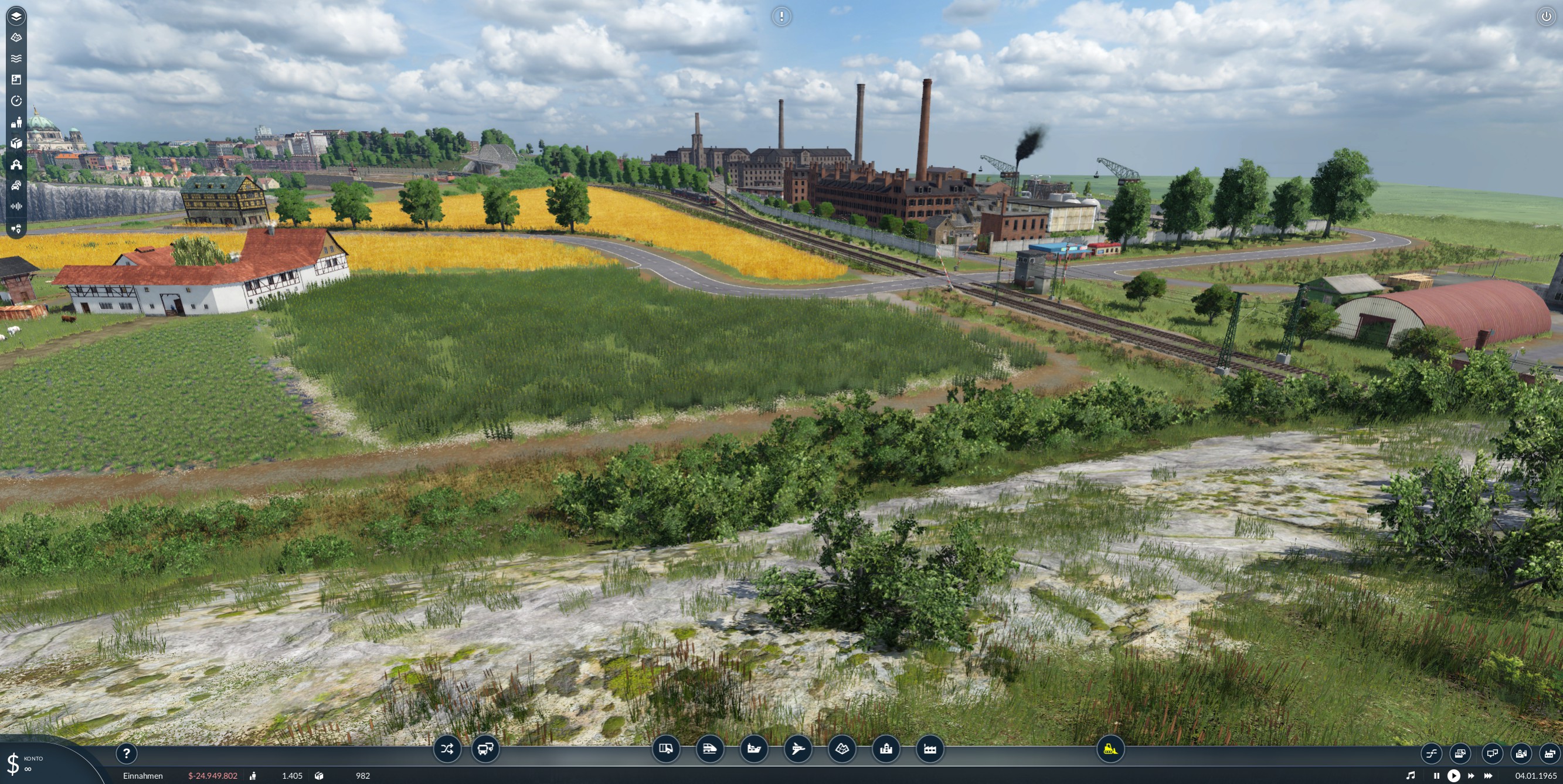 next work, Maodel Railway: "Bergstraße"