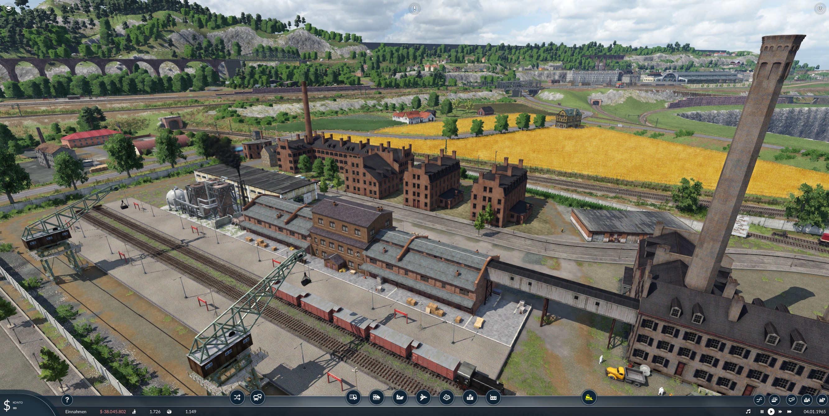 next work, Model Railway: "Bergstraße"