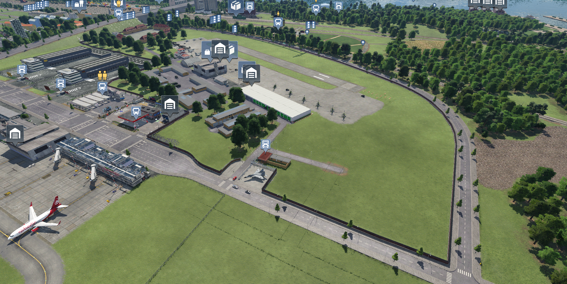 Militärflugplatz Heimburg