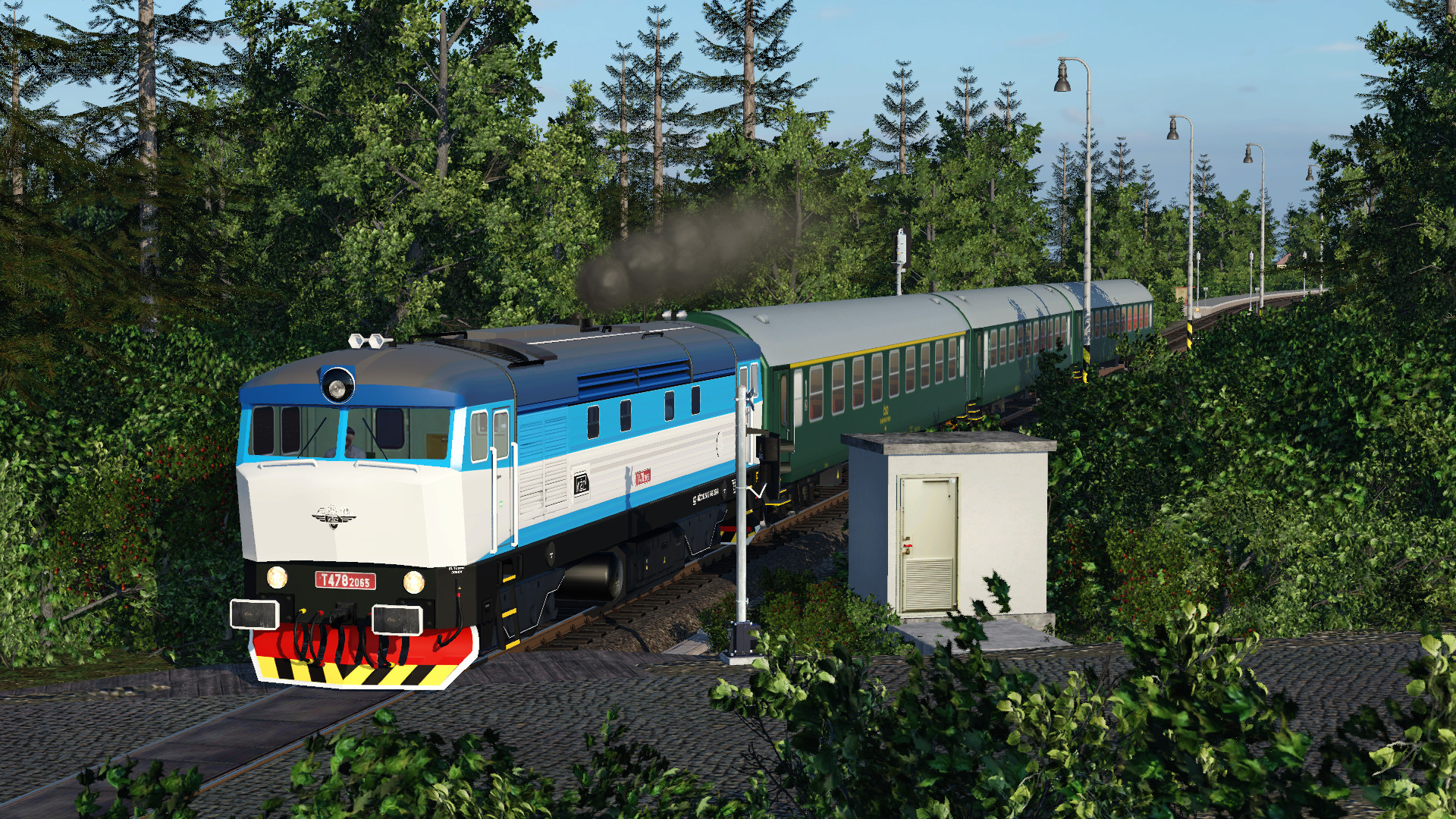 Ausflugszug in Marianov