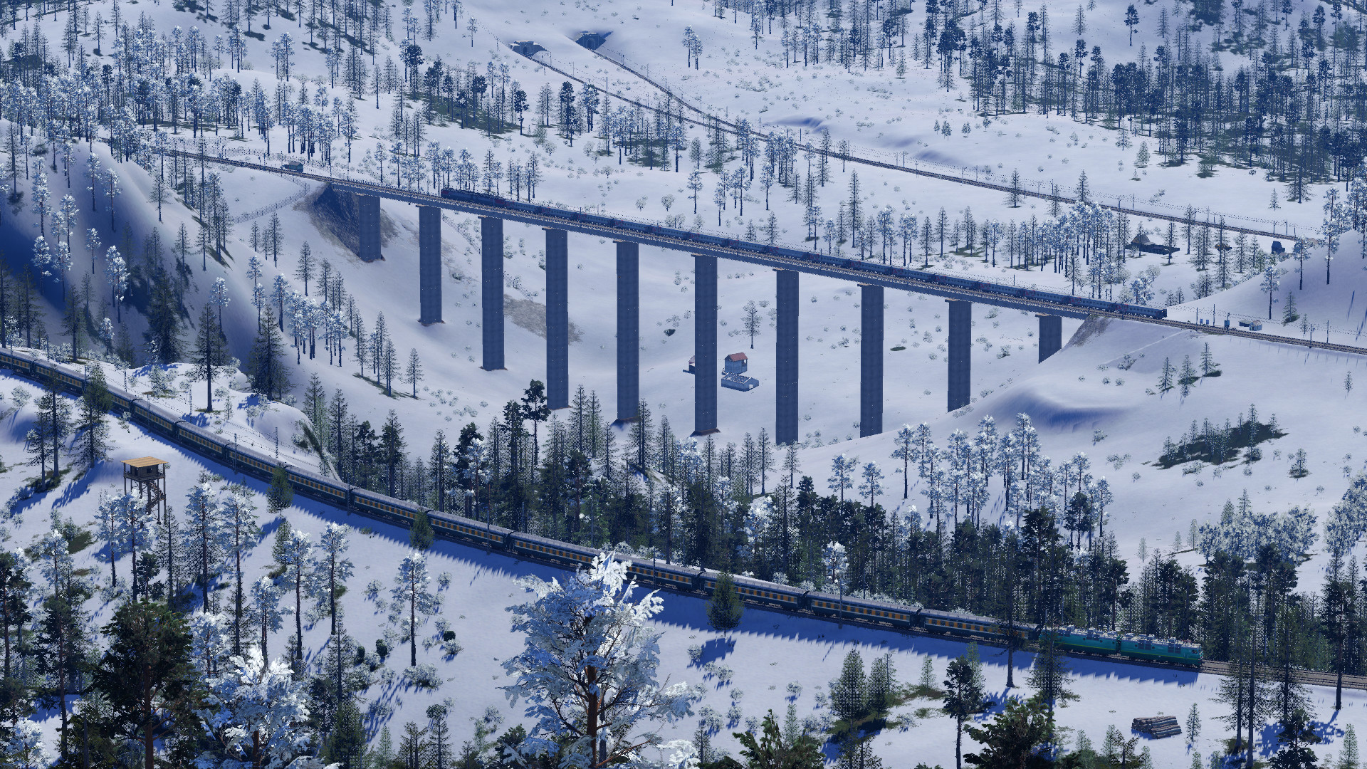 Viaduct in Sibirien. Mit Video ⬇️