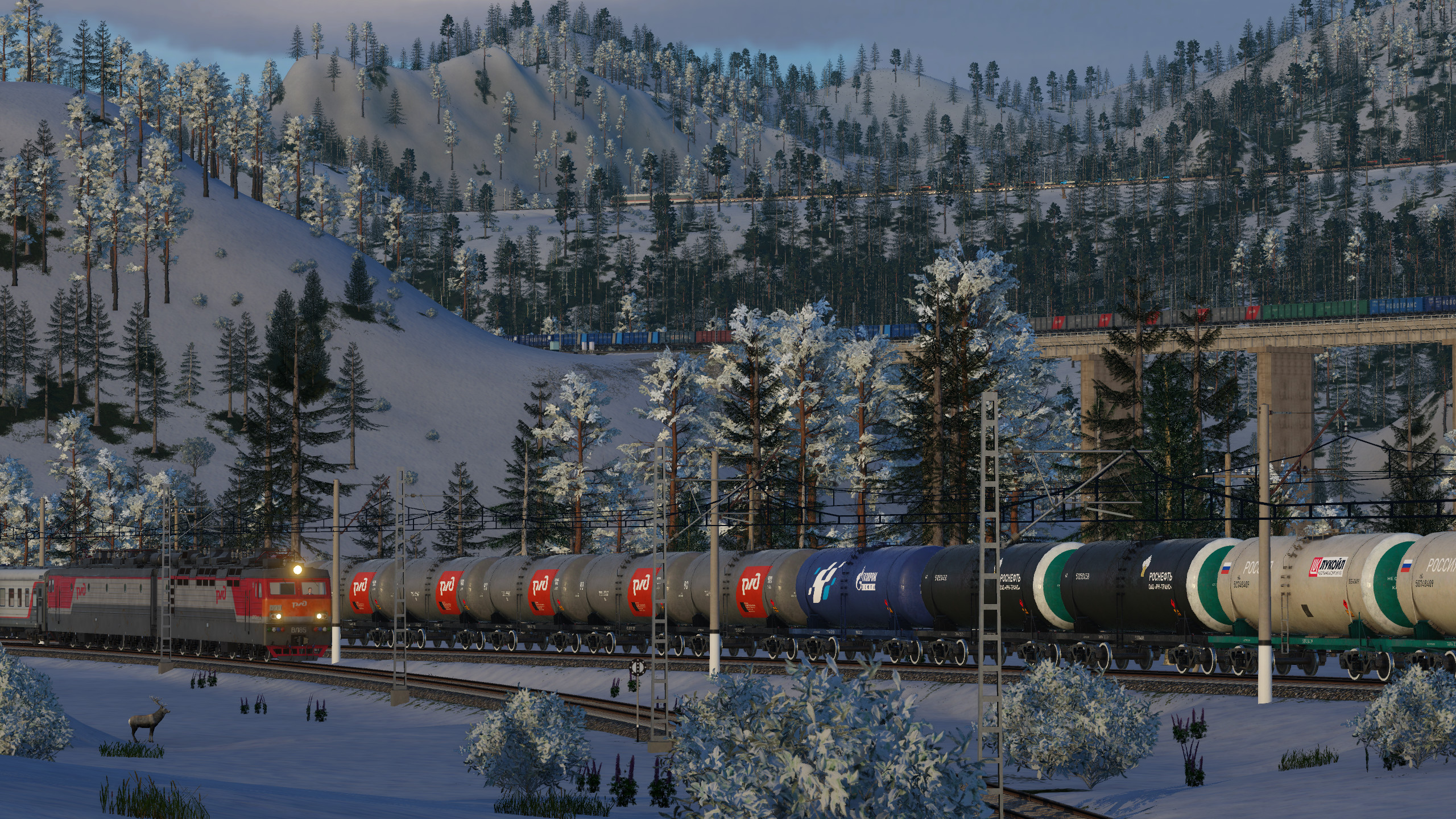 Winter in Sibirien