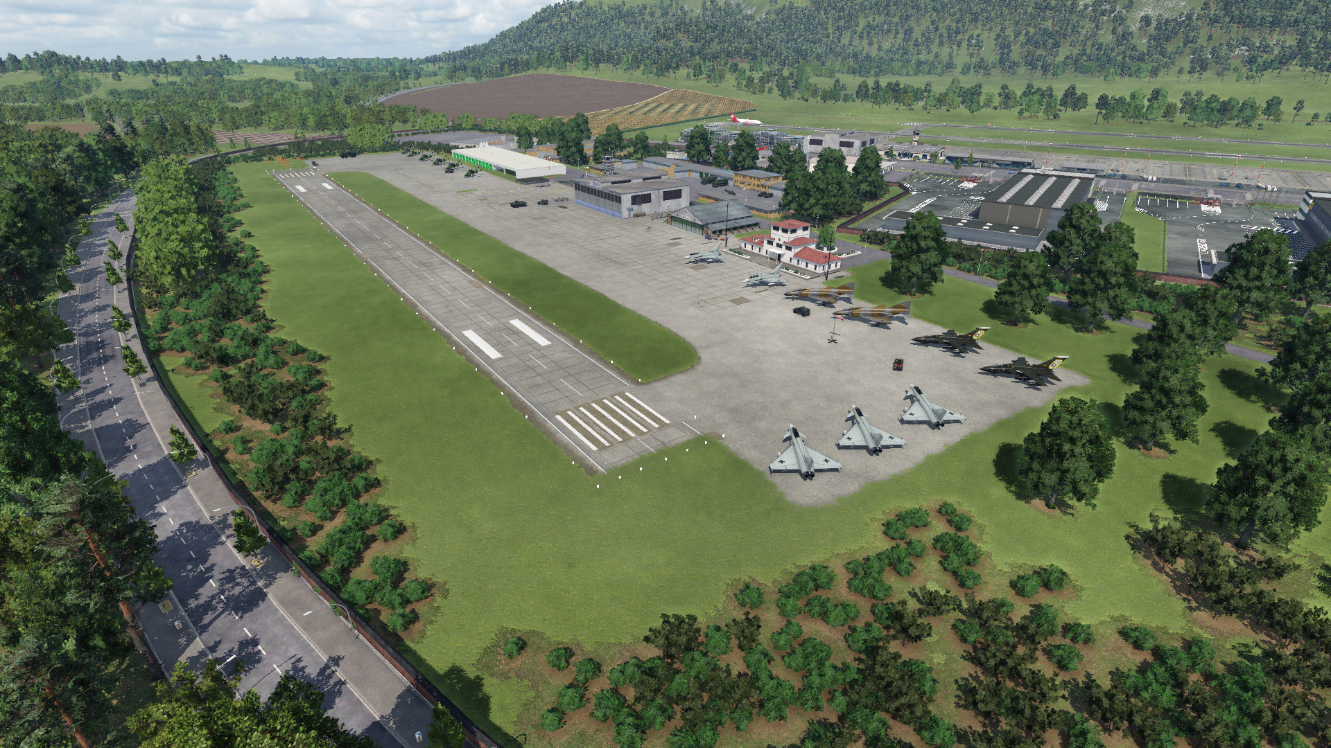 Kleiner Militärflugplatz
