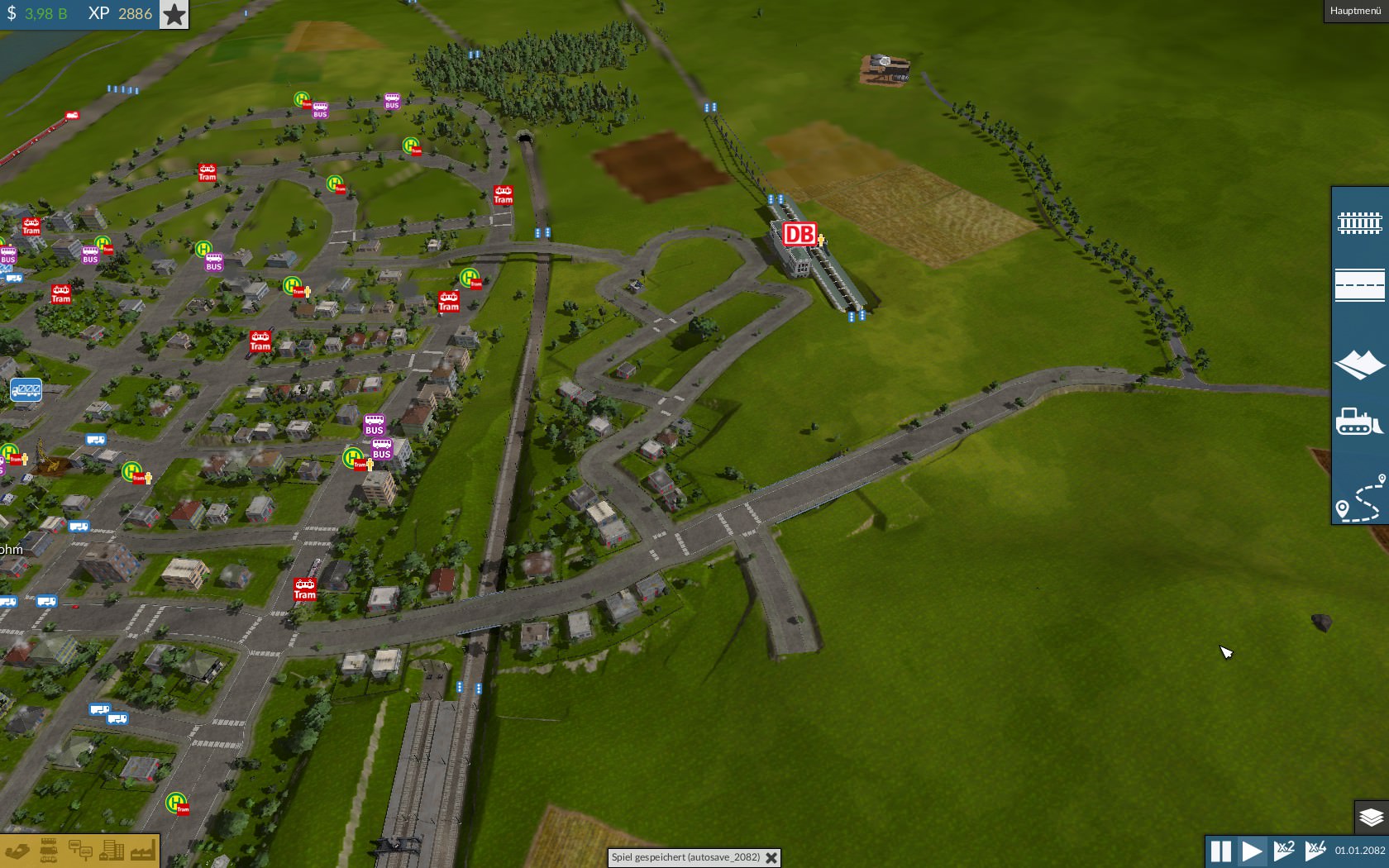 Drorf-Bahn-Station 3