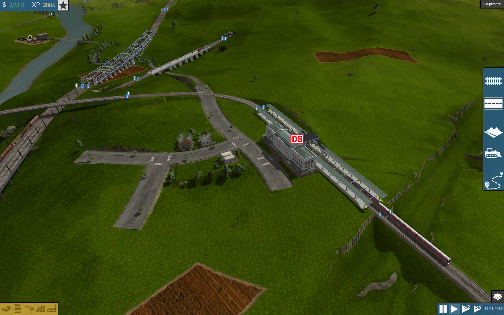 Drorf-Bahn-Station 5