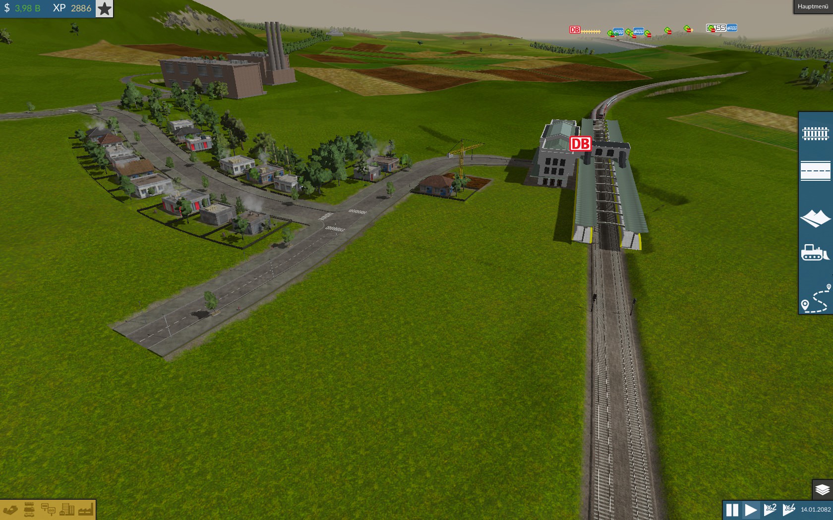 Drorf-Bahn-Station 4