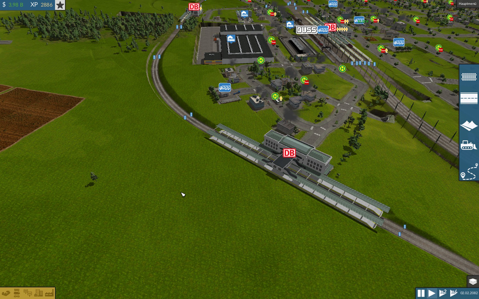 Drorf-Bahn-Station 7