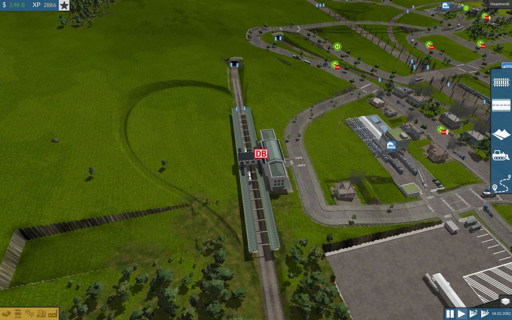 Drorf-Bahn-Station 8