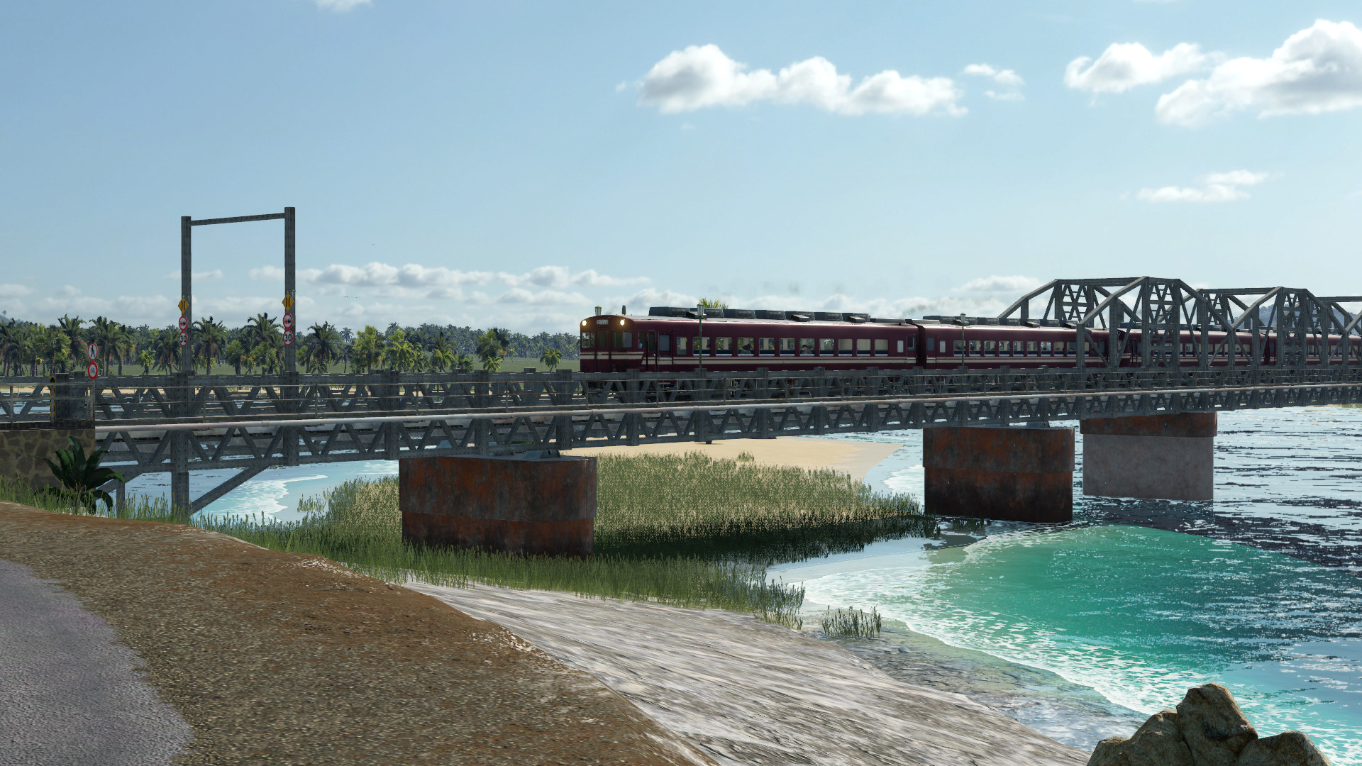 Über die Brücke