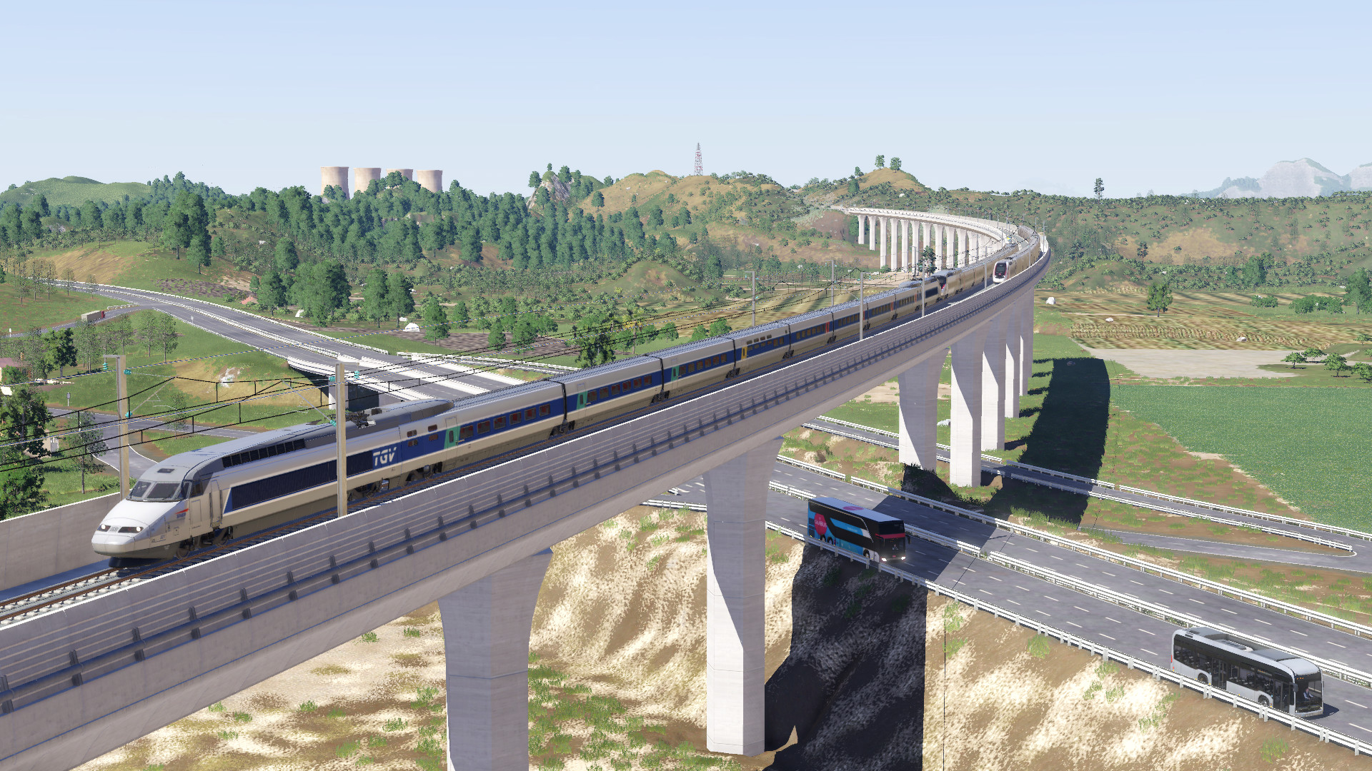 Ventabren viaduct für TGV, + Cabride Video ⬇️