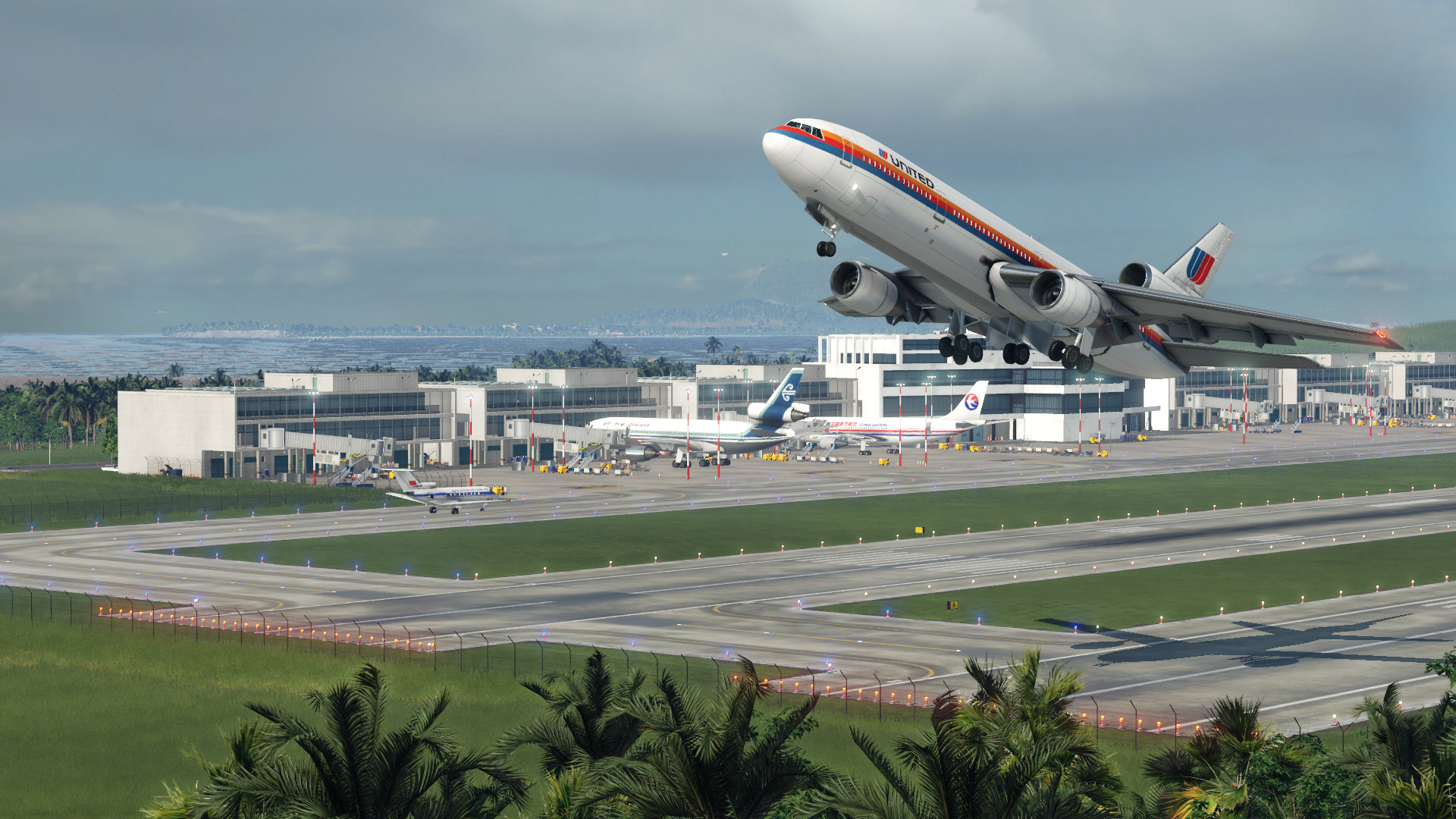 Am Zentralflughafen in den 80ern