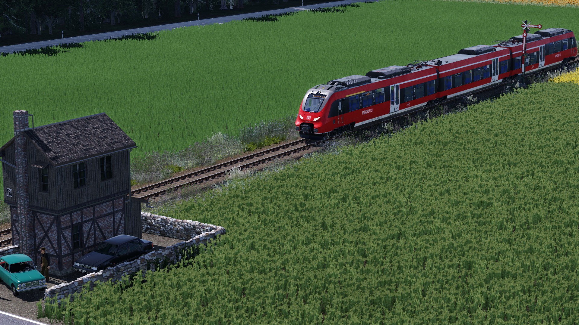 Erster Personen Verkehr auf der Klocksbahn seit 1986