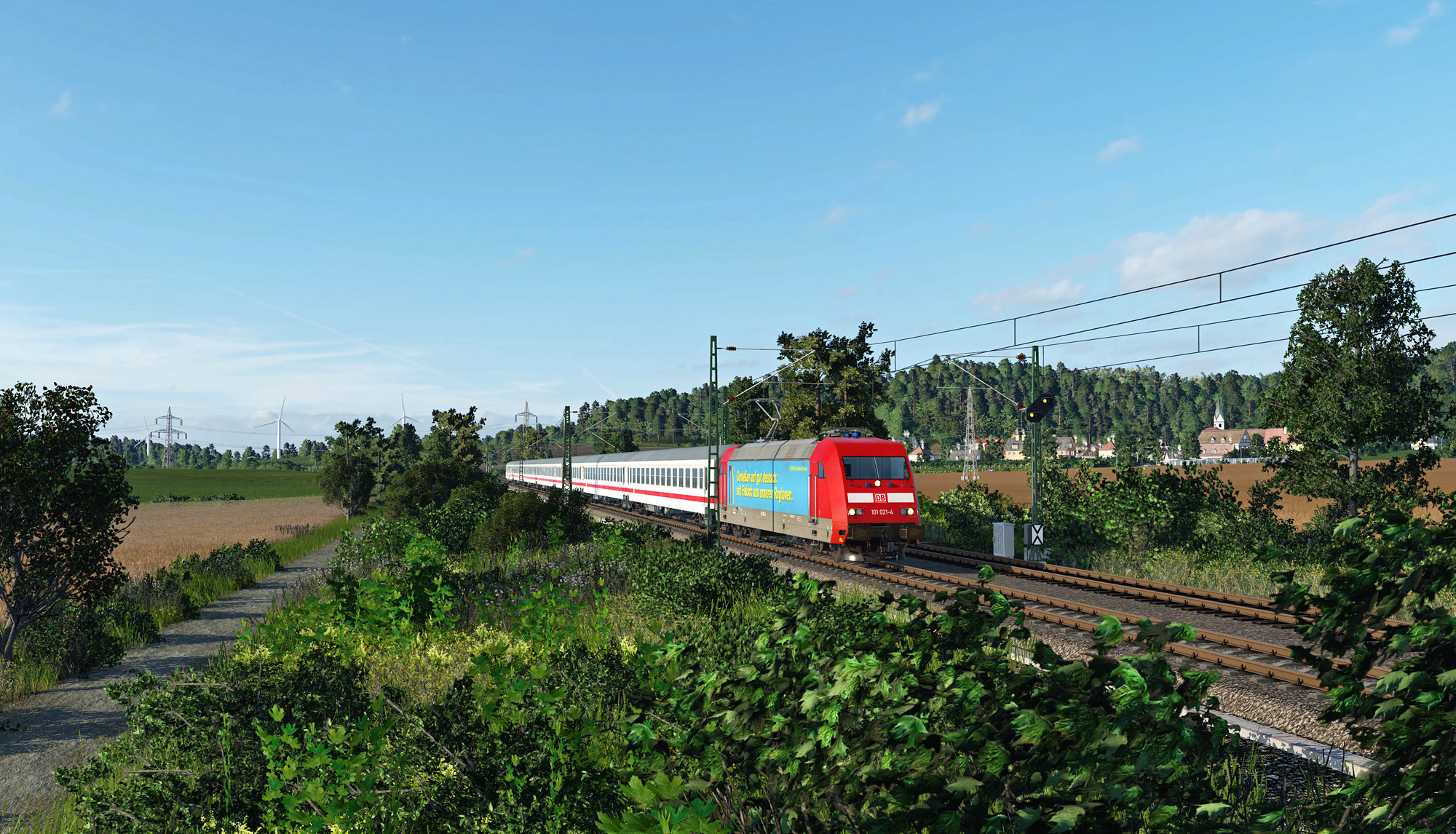 Freitags IC mit 101