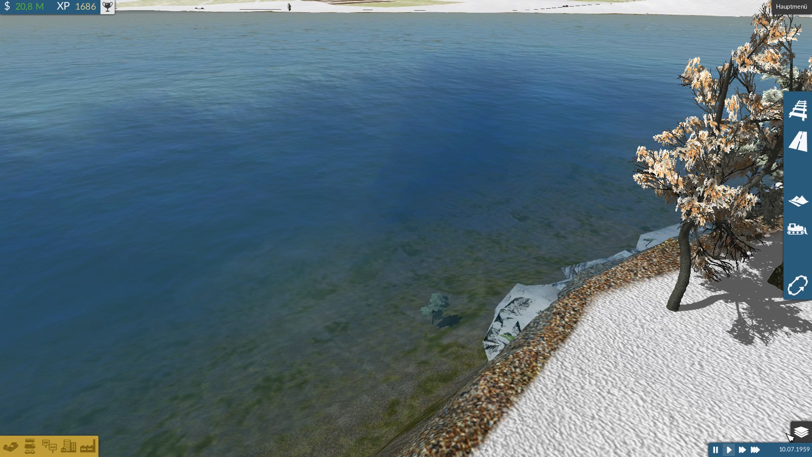 Baum unter Wasser