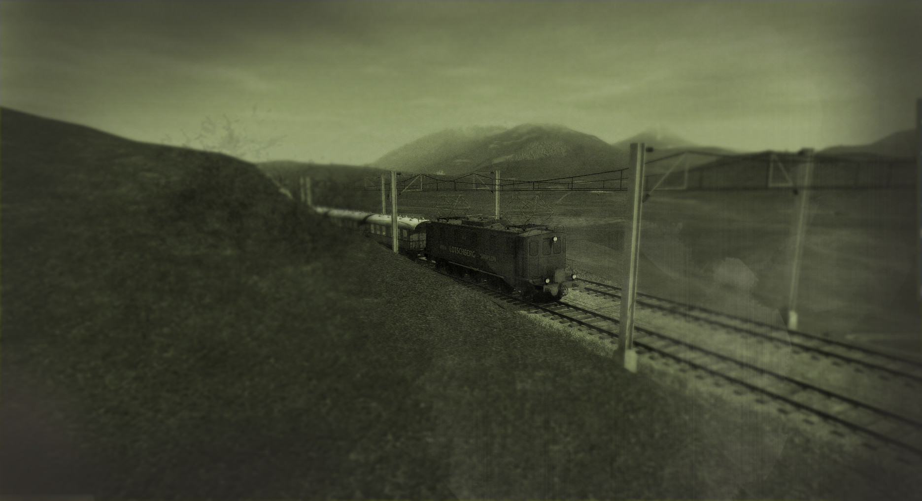 Lötschbergbahn 1913