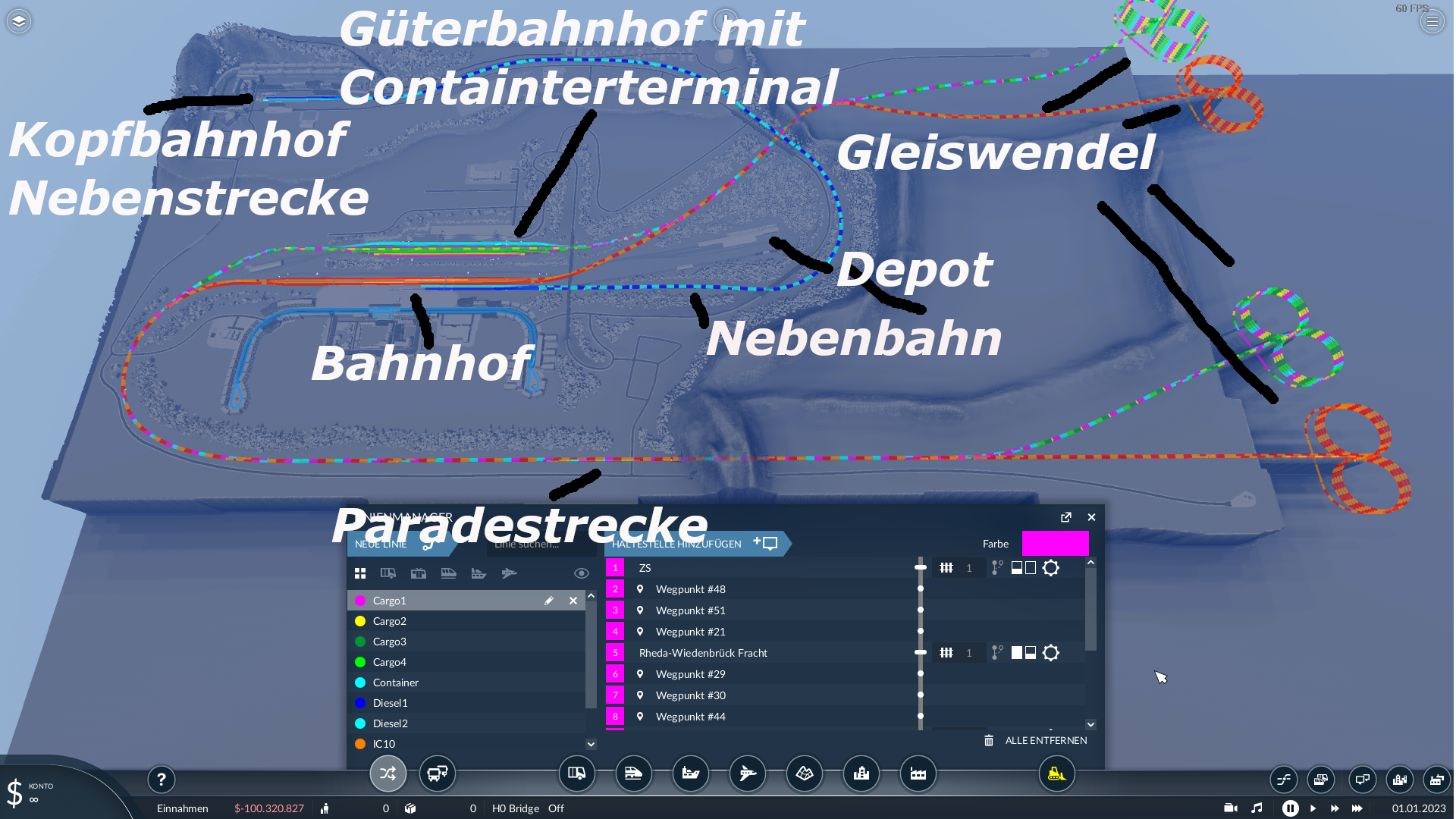 TPF2 Modellbahnanlage Neustadt