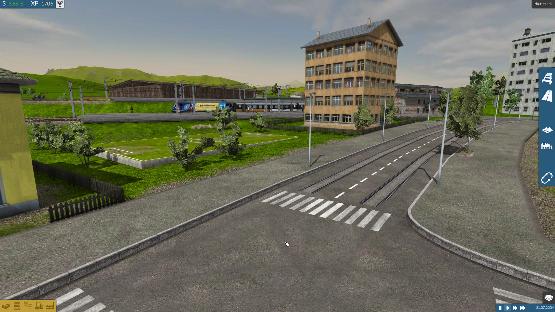 Eröffnung der neuen Ittigener Bahn, jetzt Golden Pass
