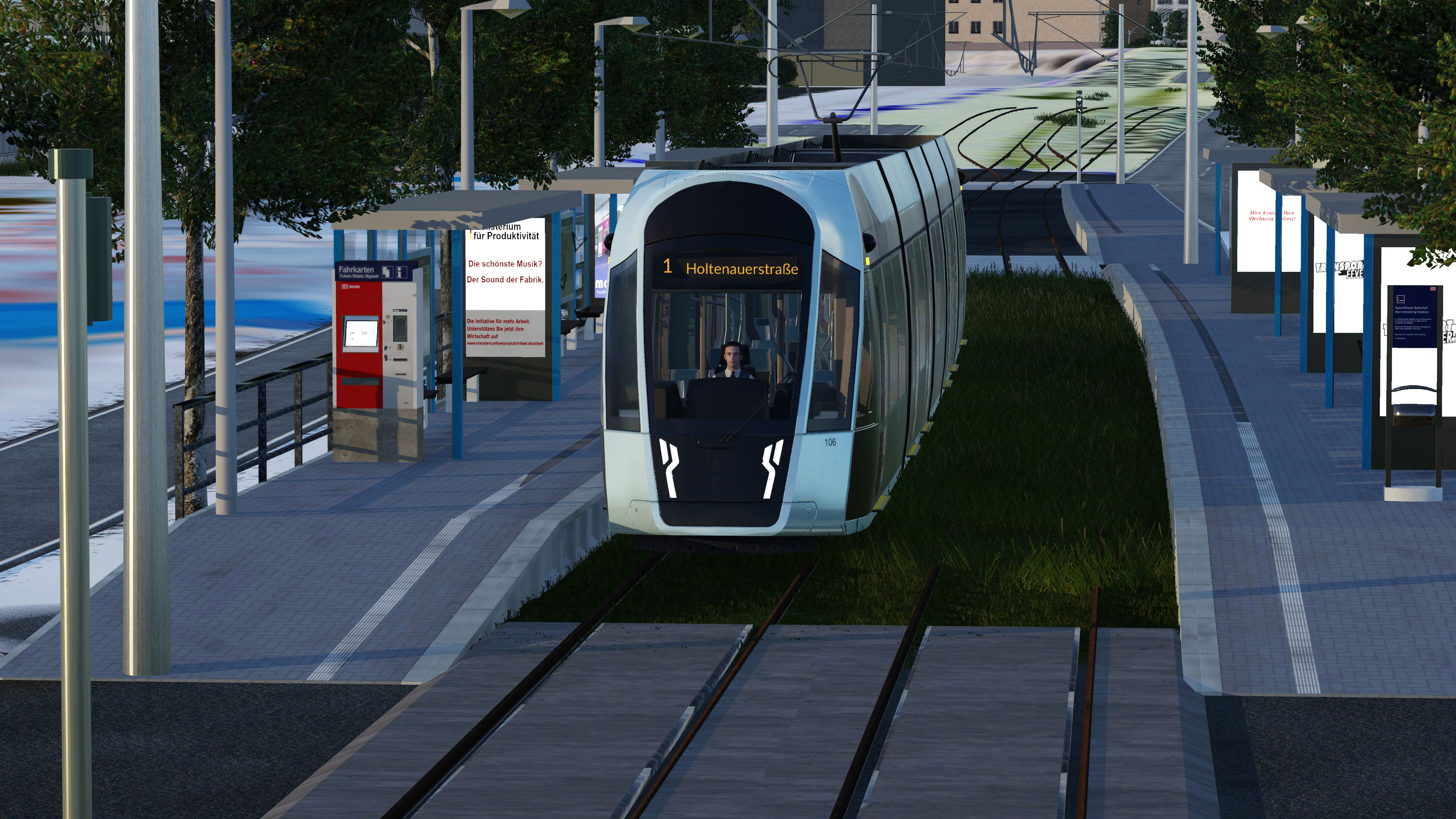 Die Haltestelle Kiel Hbf entsteht