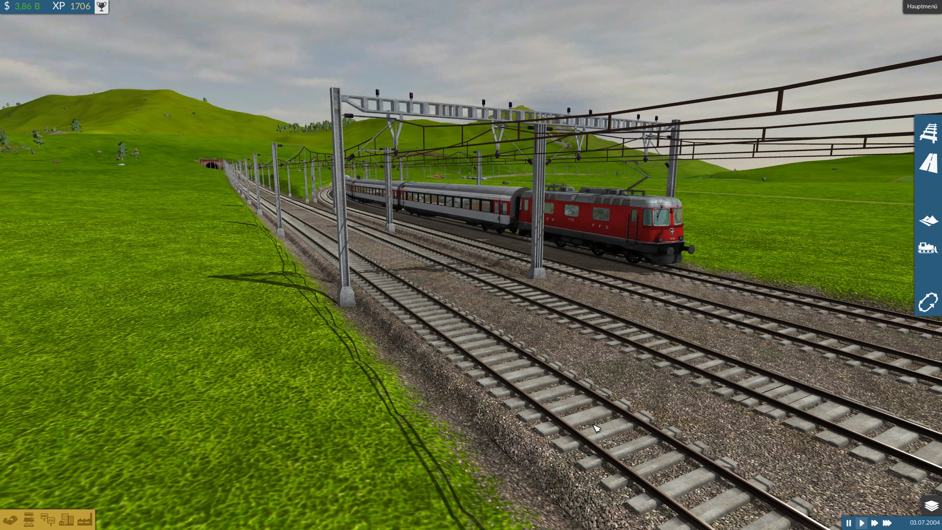 Eröffnung der neuen Ittigener Bahn, jetzt Golden Pass