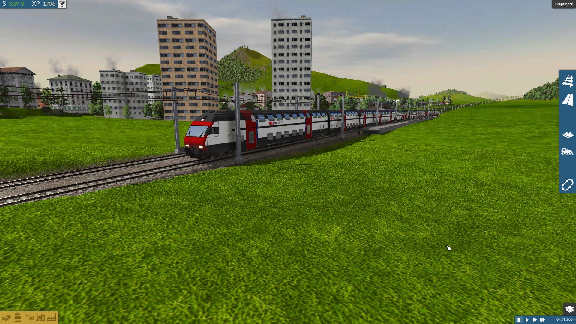 Eröffnung der neuen Ittigener Bahn, jetzt Golden Pass