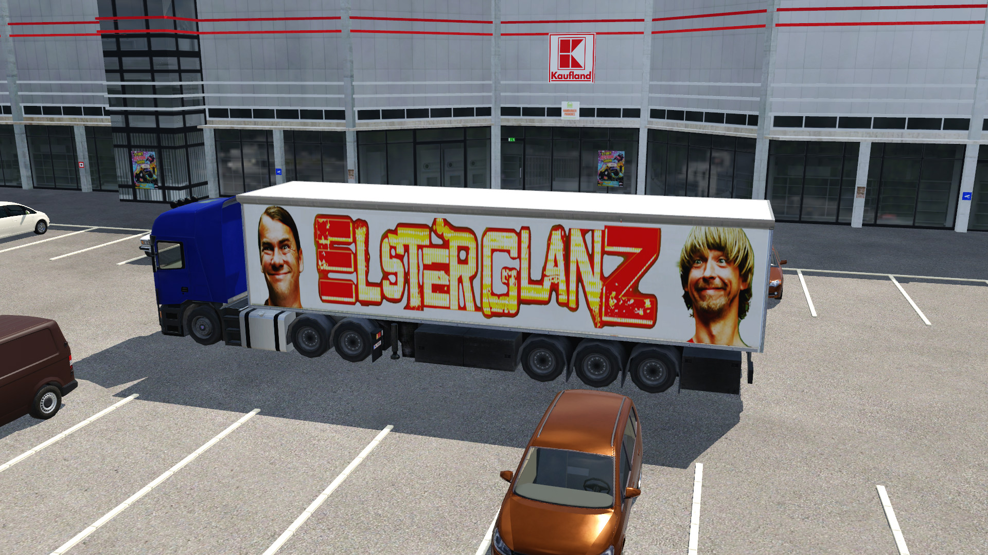 Bunter LKW