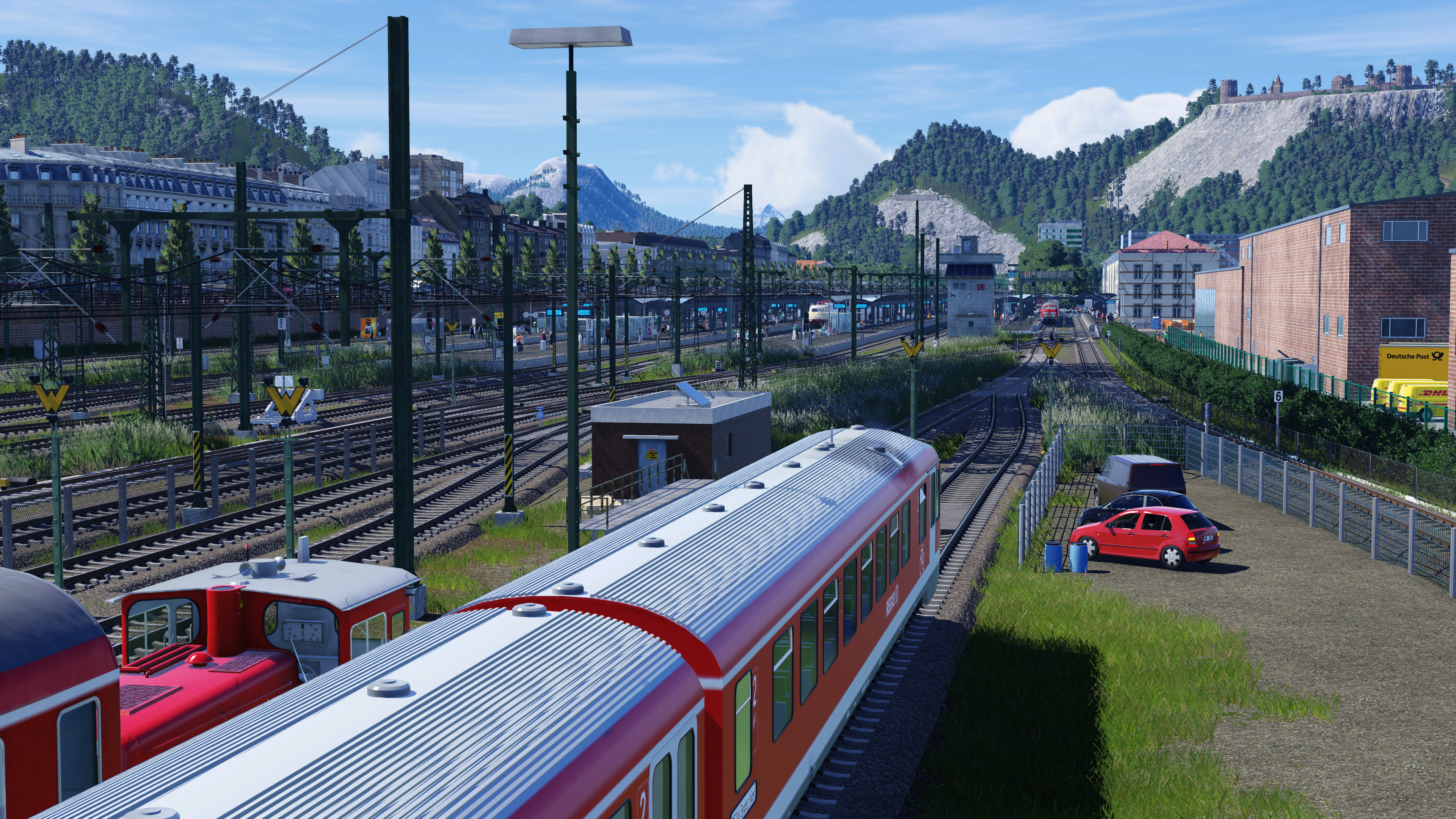 Abstellung am Bahnhof Kirschroth