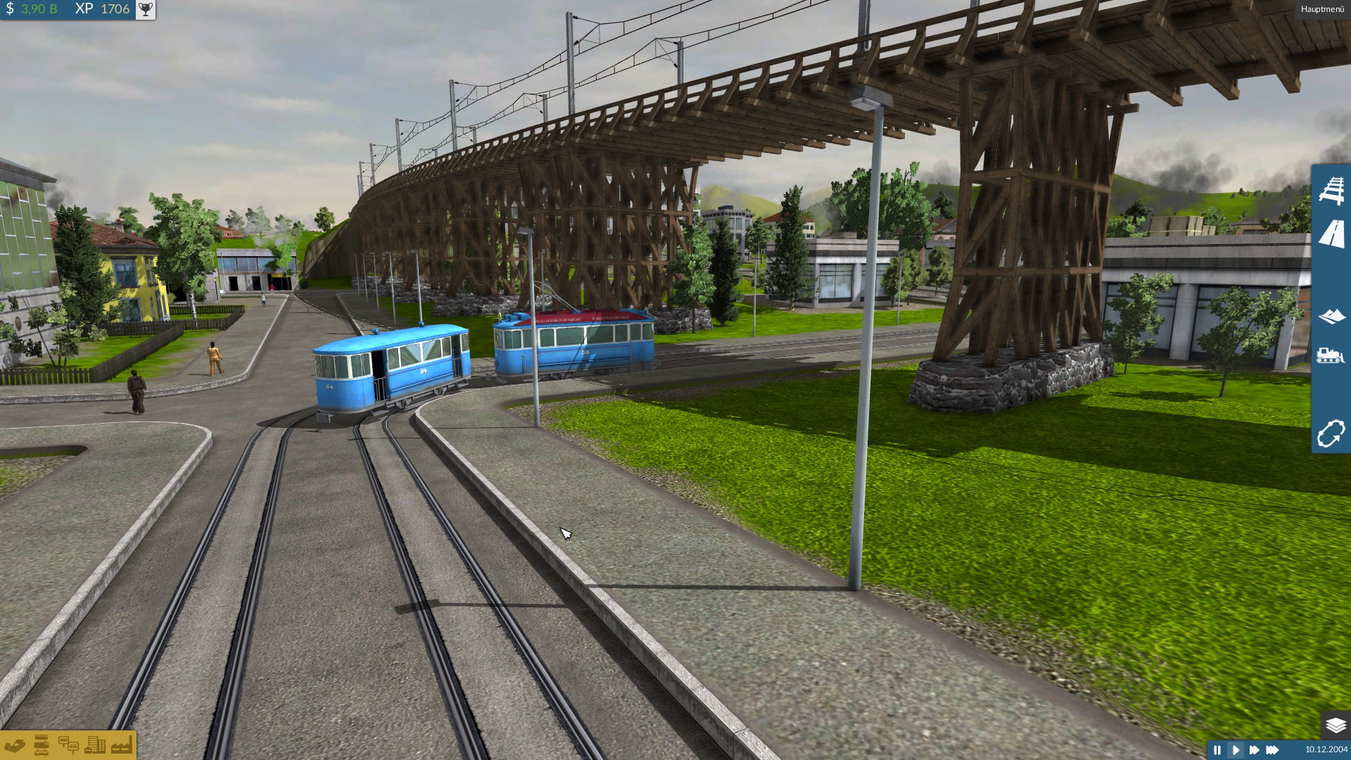 Eröffnung der neuen Ittigener Bahn, jetzt Golden Pass