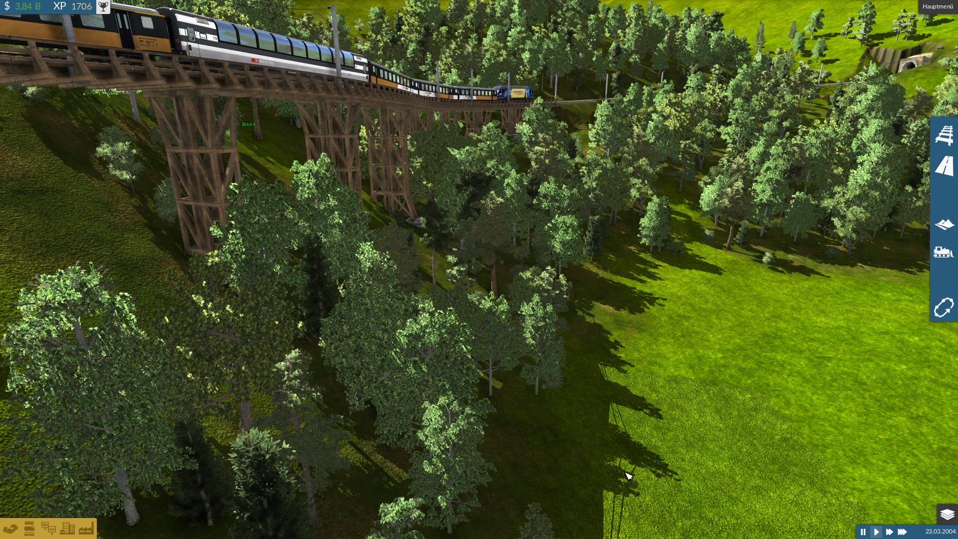 Eröffnung der neuen Ittigener Bahn, jetzt Golden Pass
