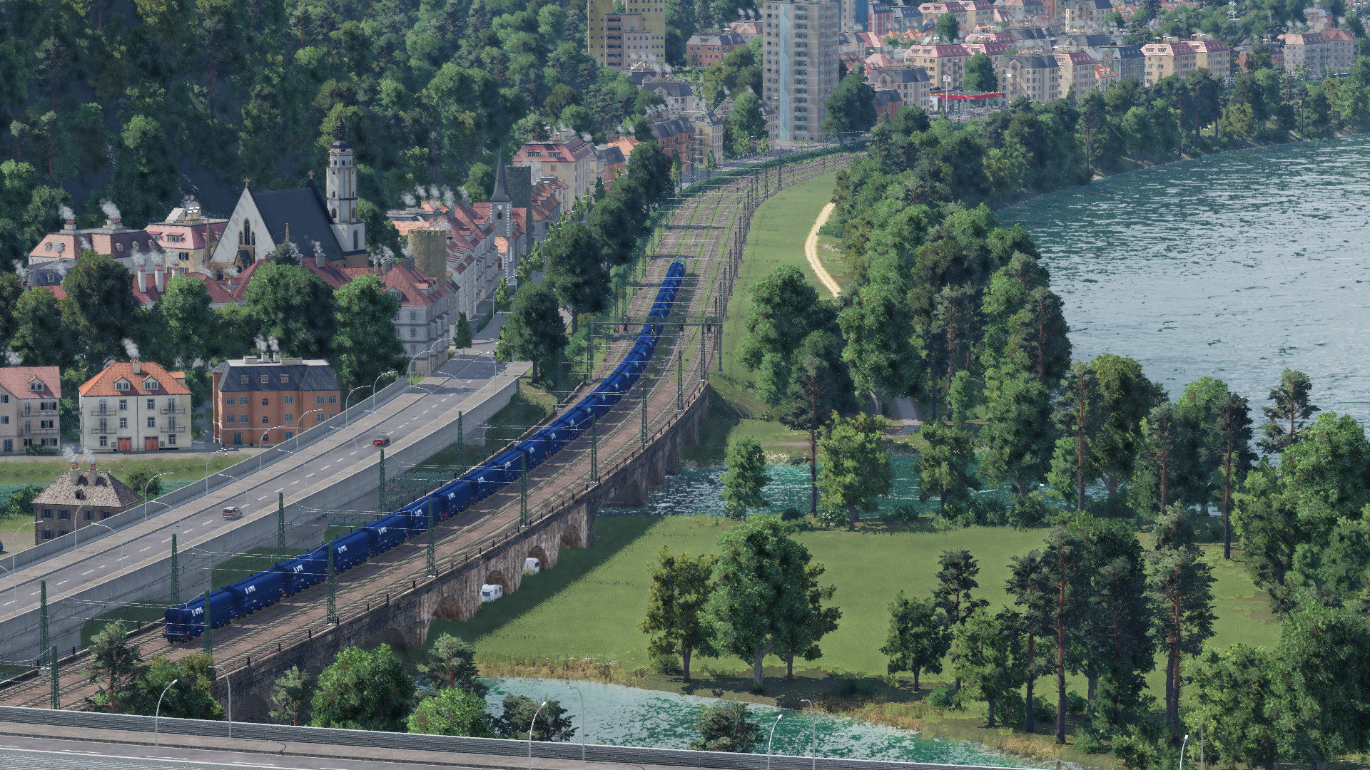 VTG Kalizug Richtung Würzburg