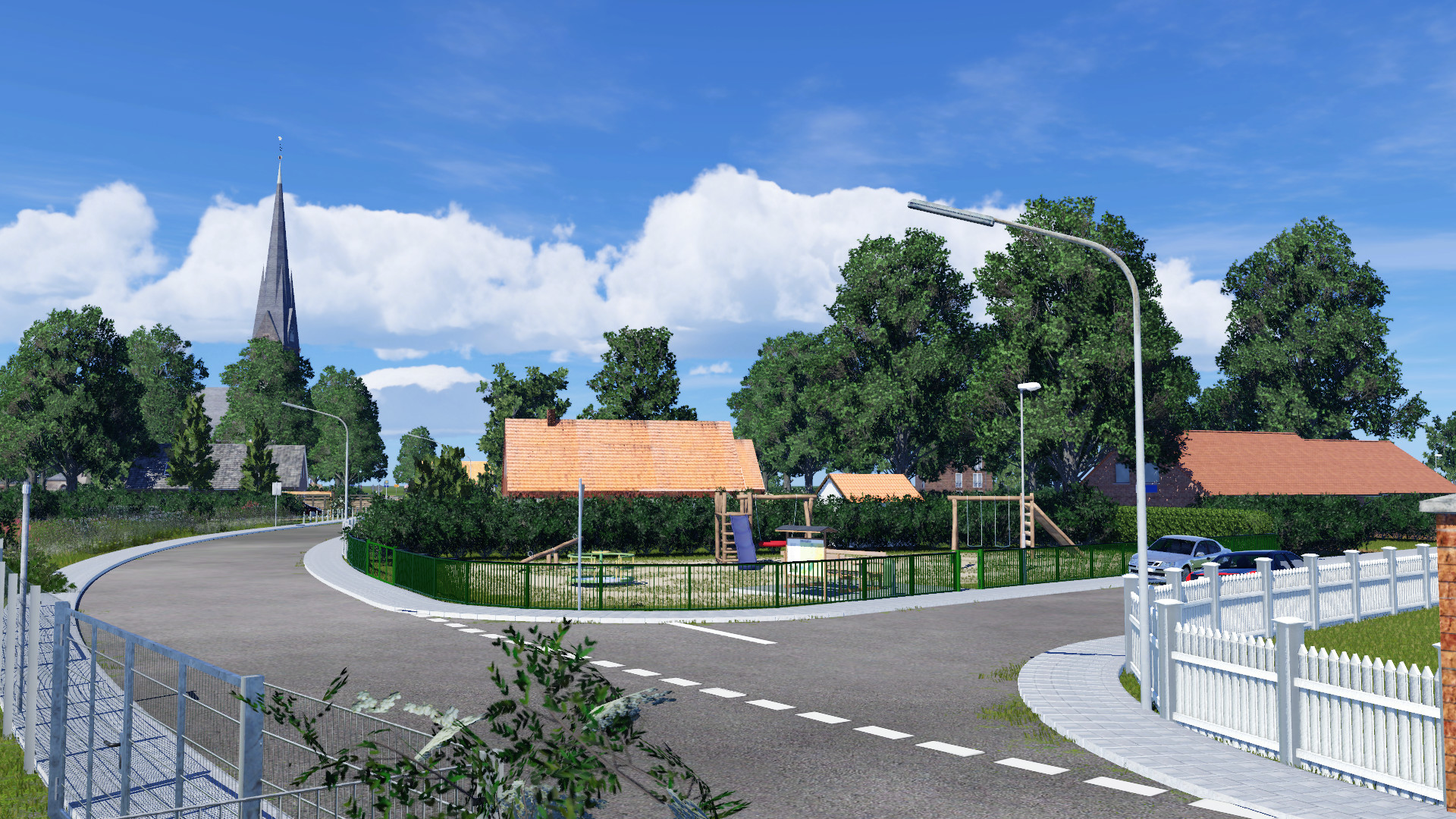 Blick in die Kirchstraße