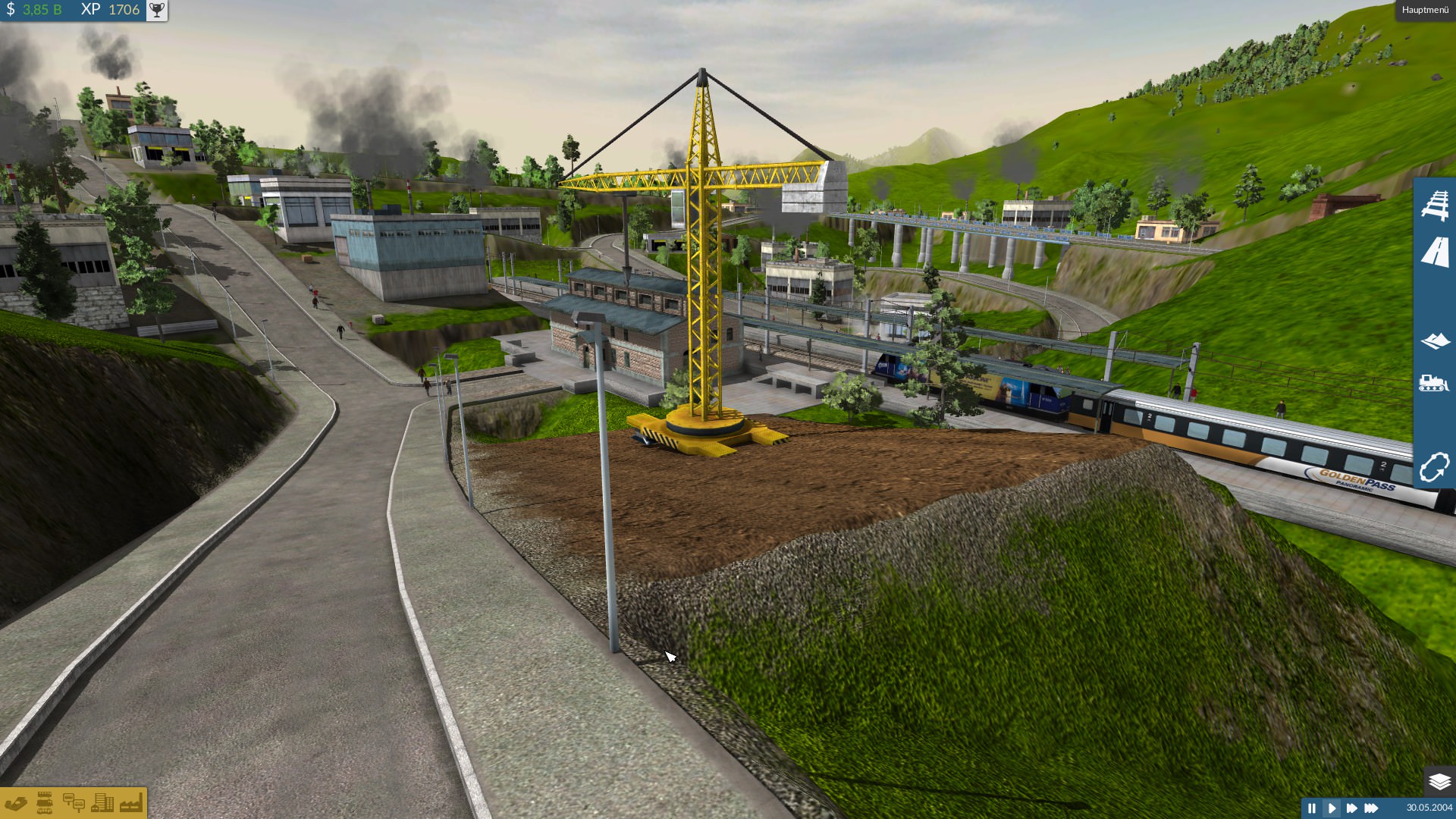 Eröffnung der neuen Ittigener Bahn, jetzt Golden Pass