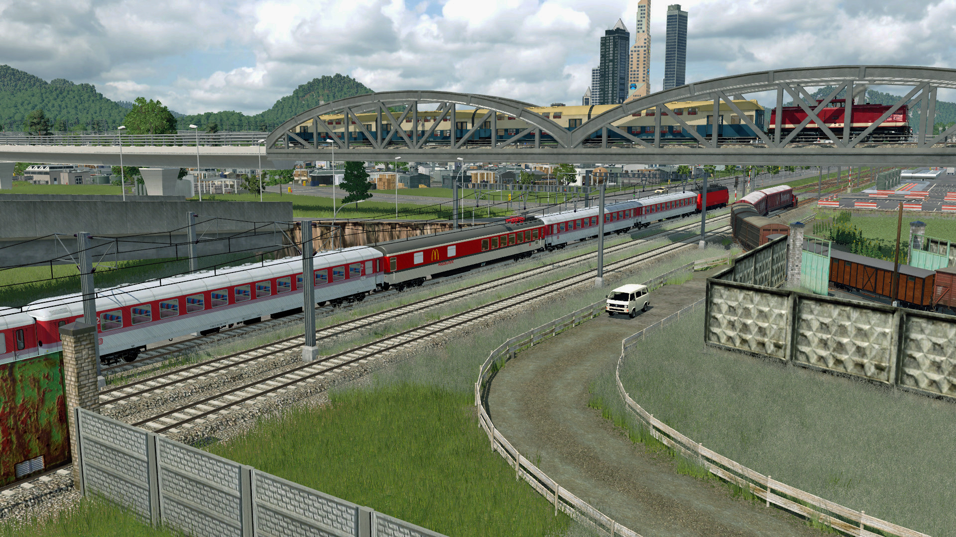 Ausfahrt aus dem Depot